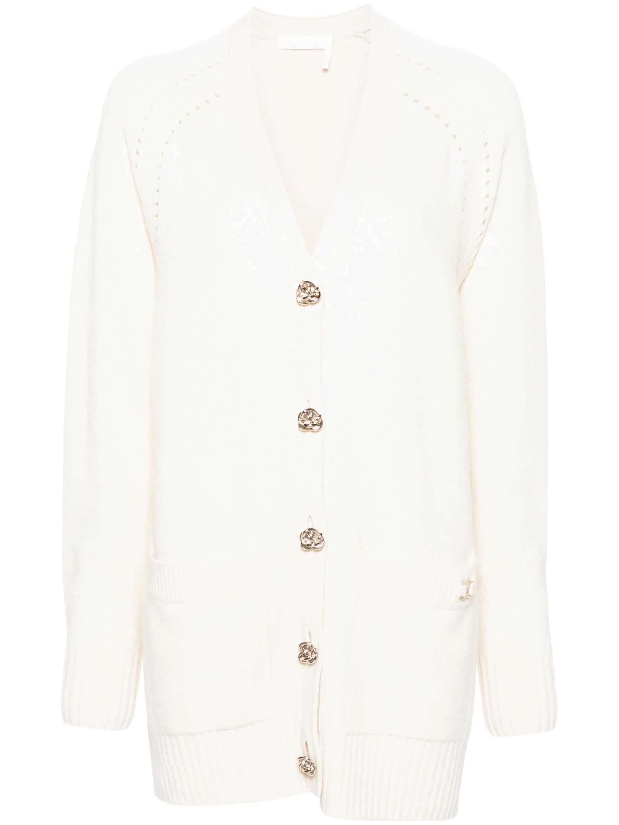 Generous cashmere cardigan