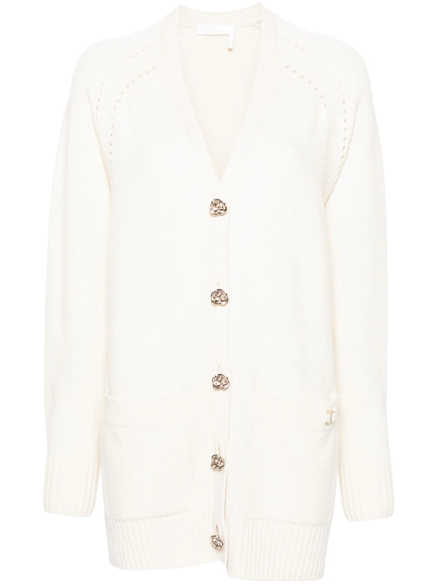 Generous cashmere cardigan
