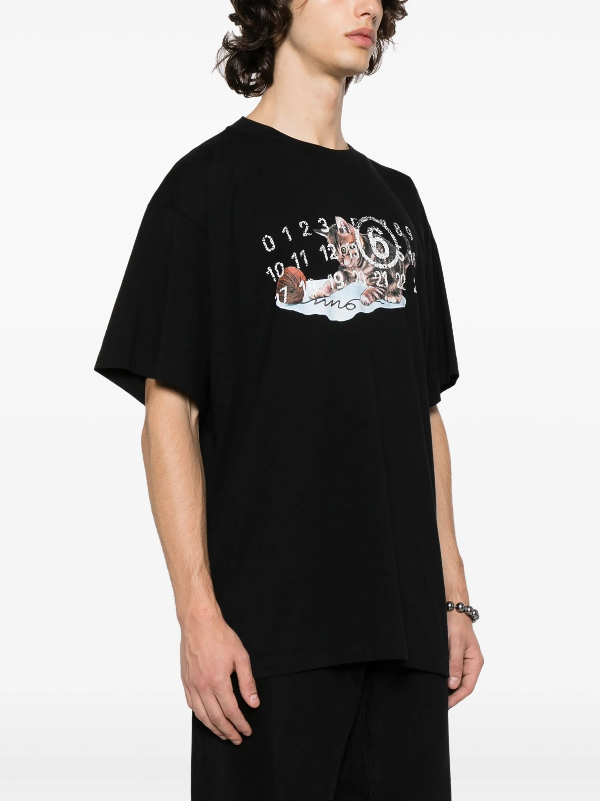 logo-print cotton T-shirt