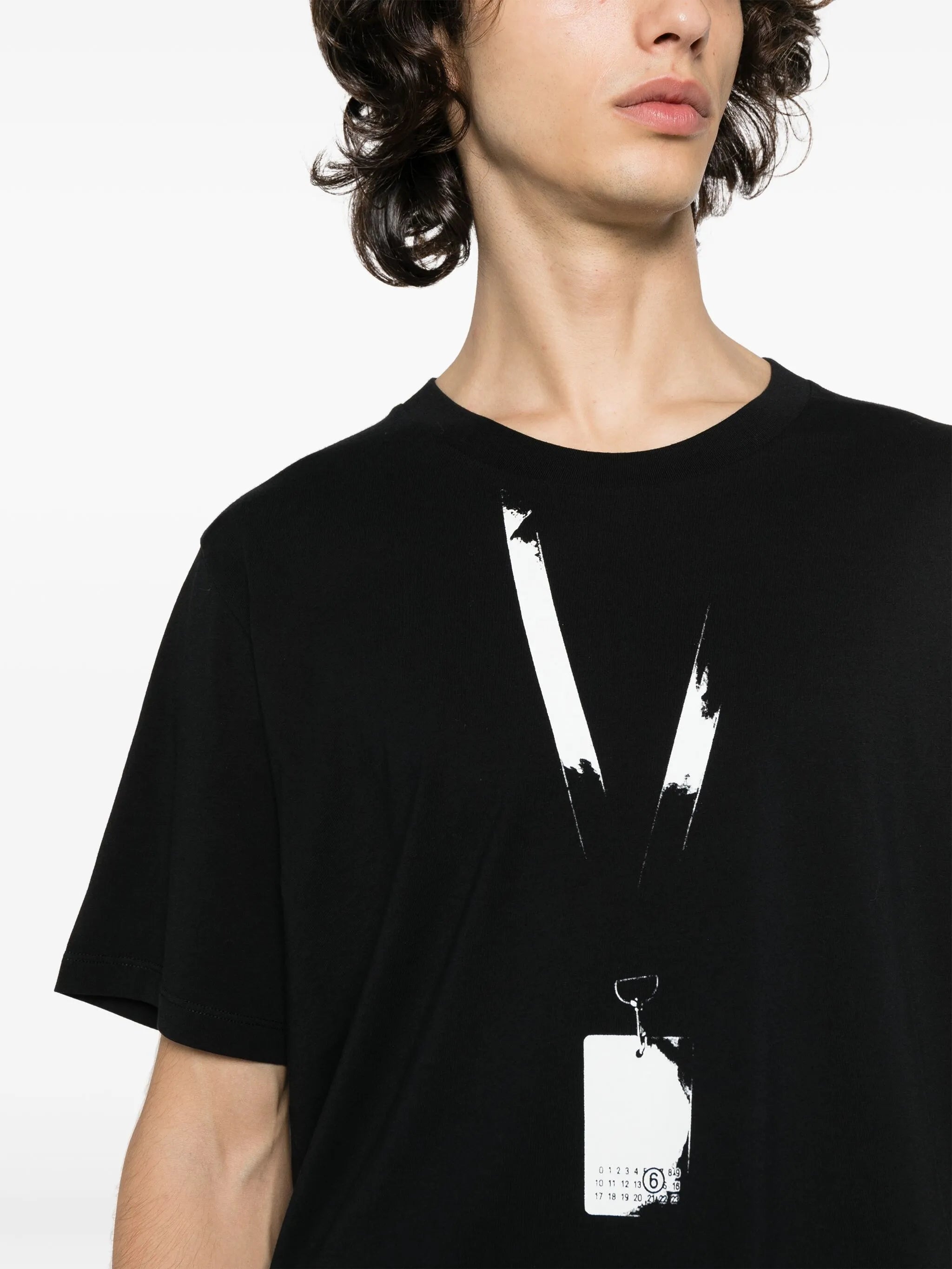 graphic-print cotton T-shirt