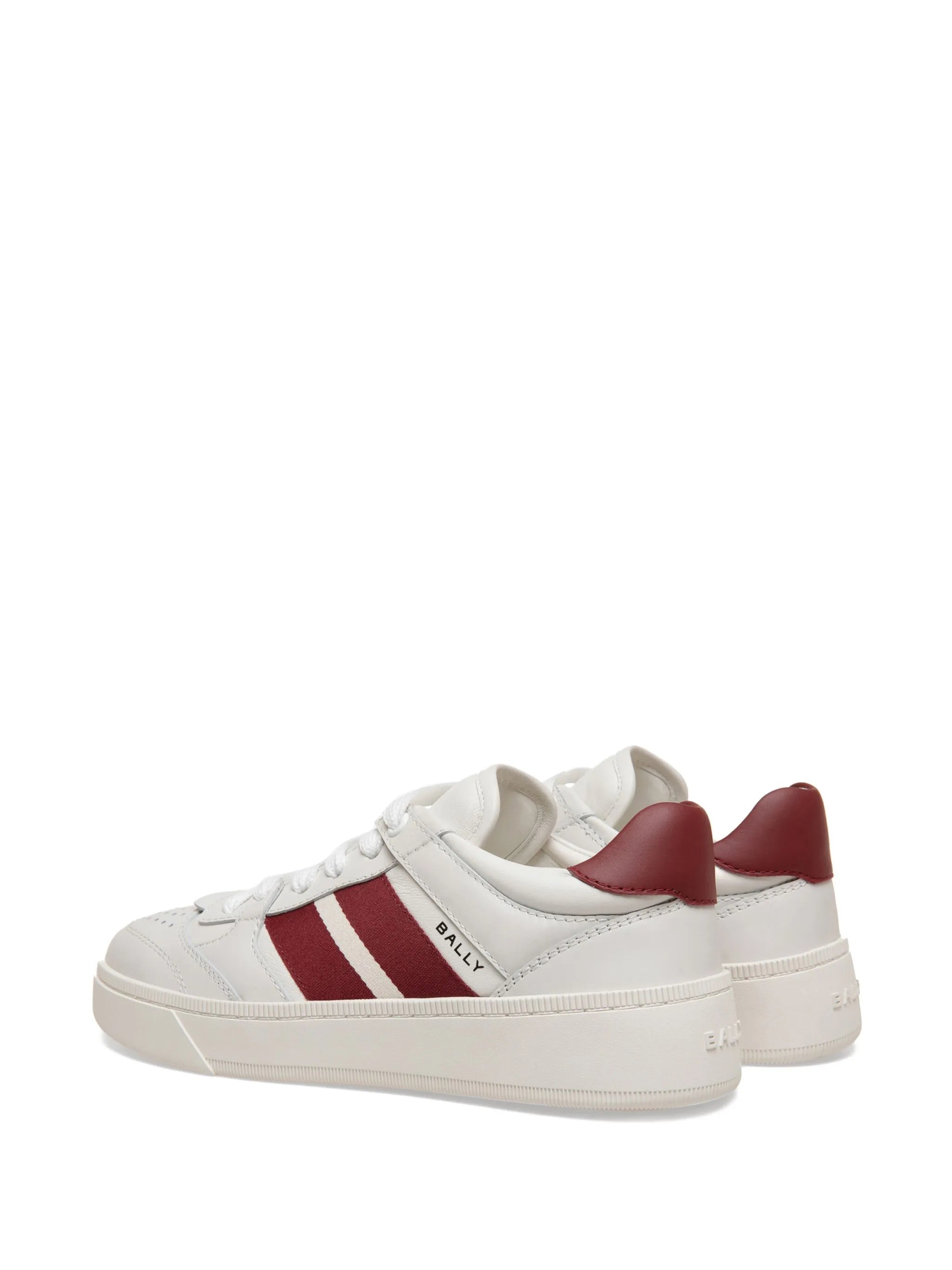 Raise leather sneakers