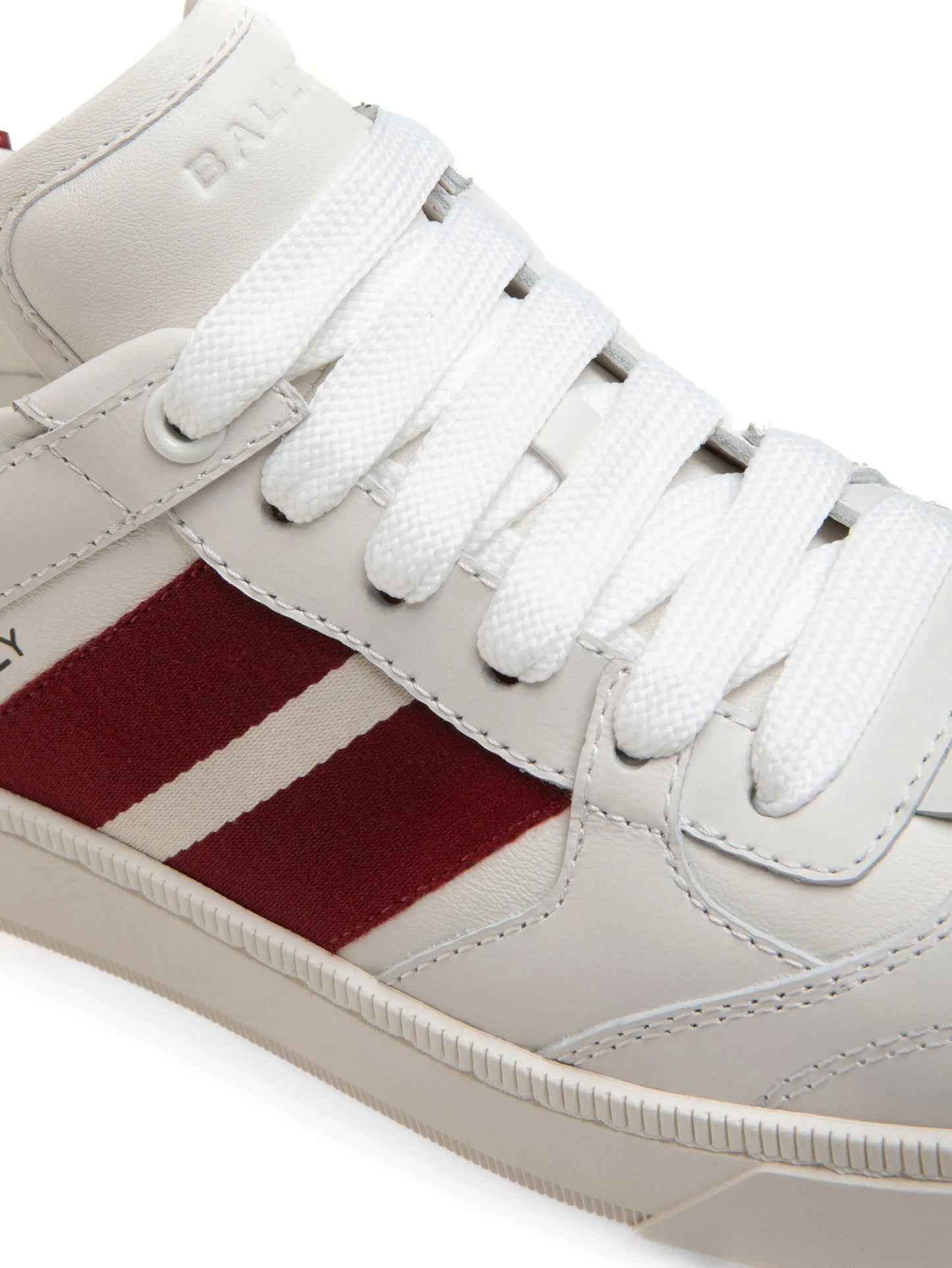 Raise leather sneakers