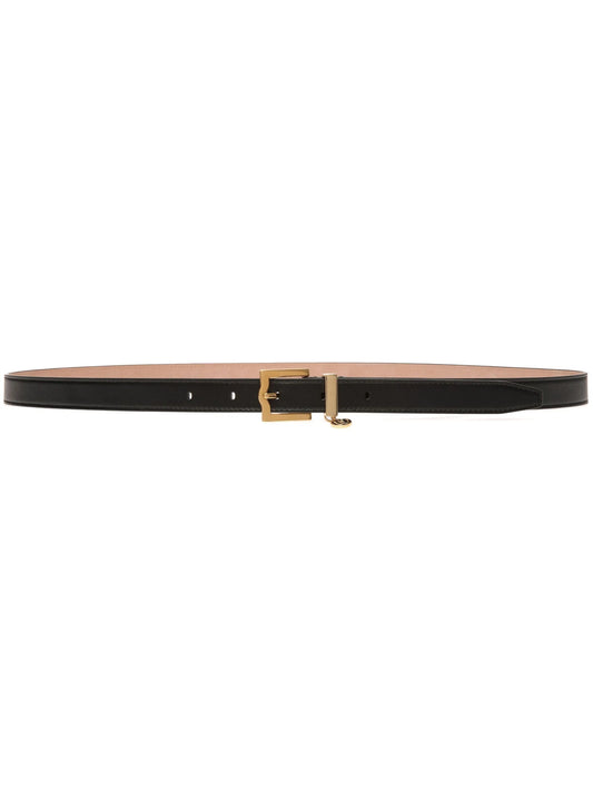 Baroque leather belt