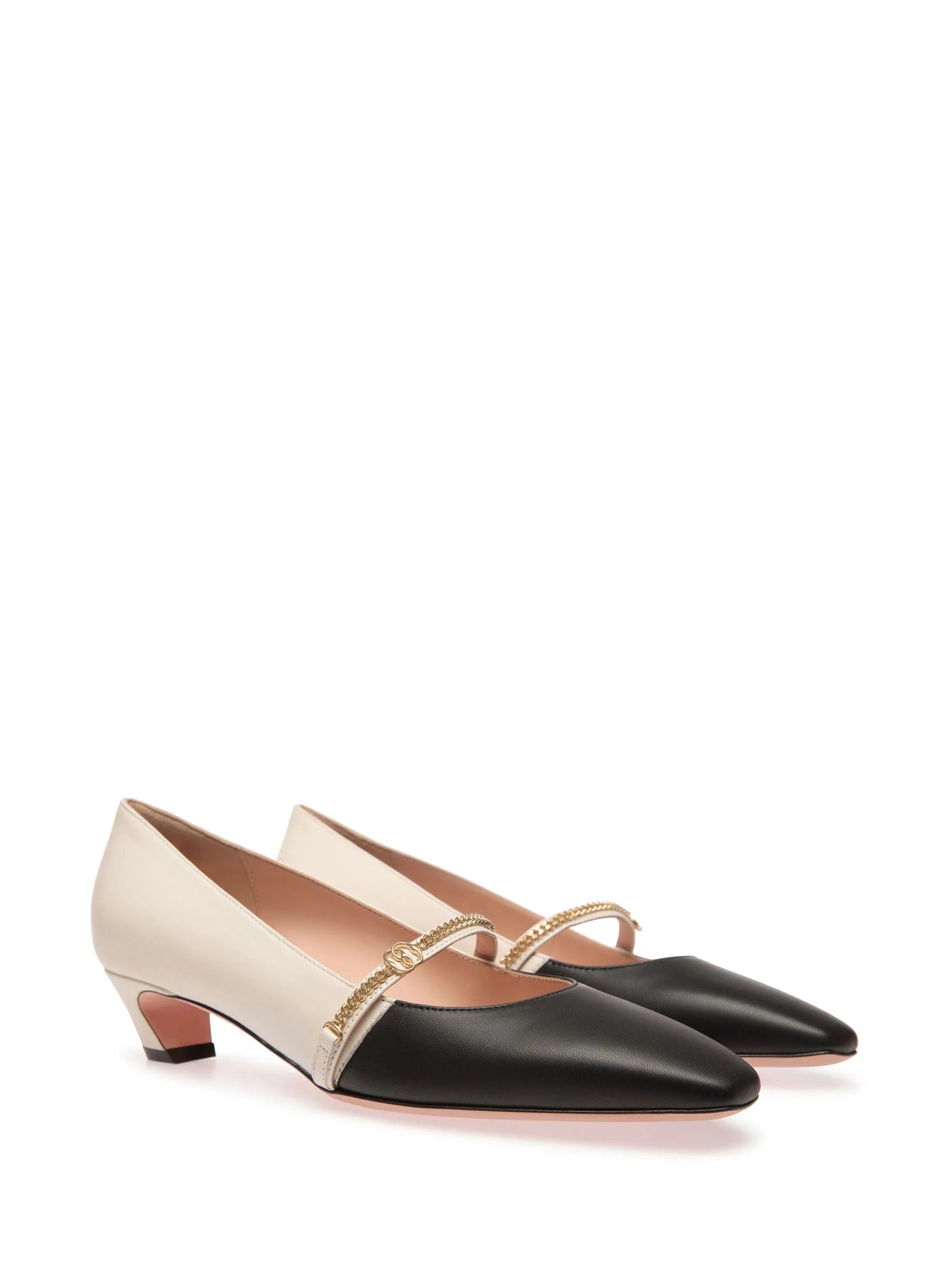 Sybil 35mm leather pumps