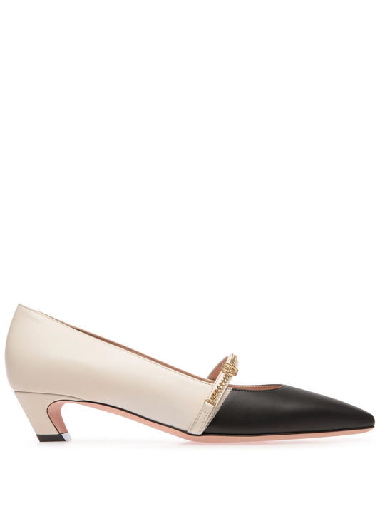 Sybil 35mm leather pumps