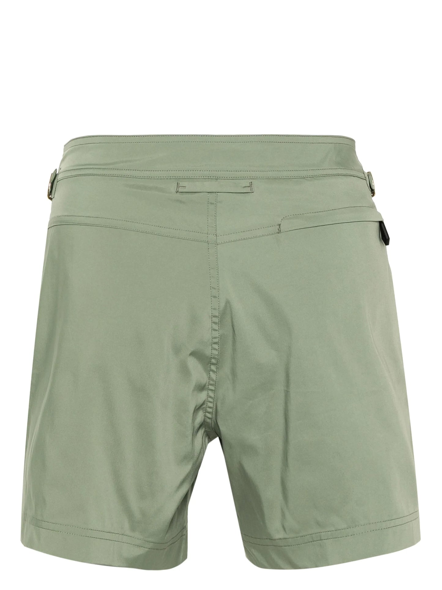 waist-tabs mid-rise swim shorts