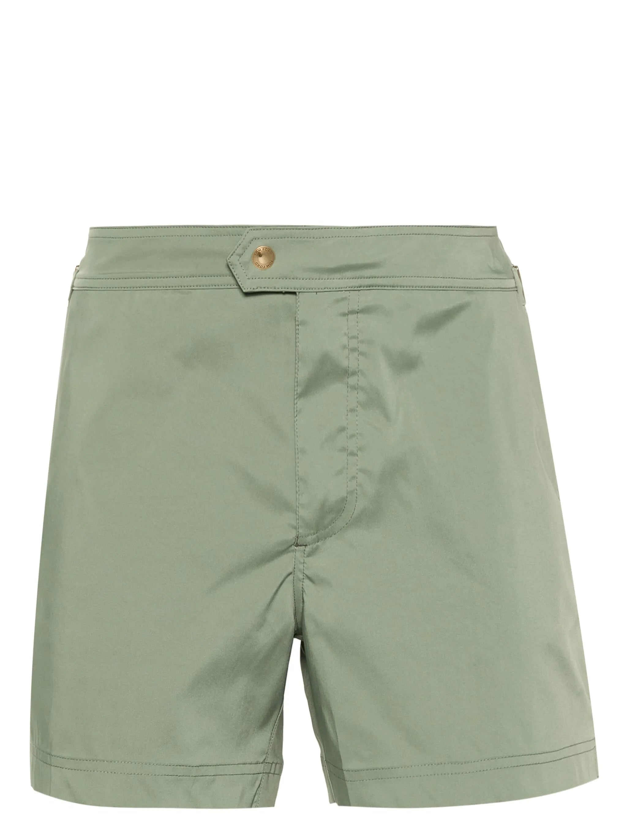 waist-tabs mid-rise swim shorts
