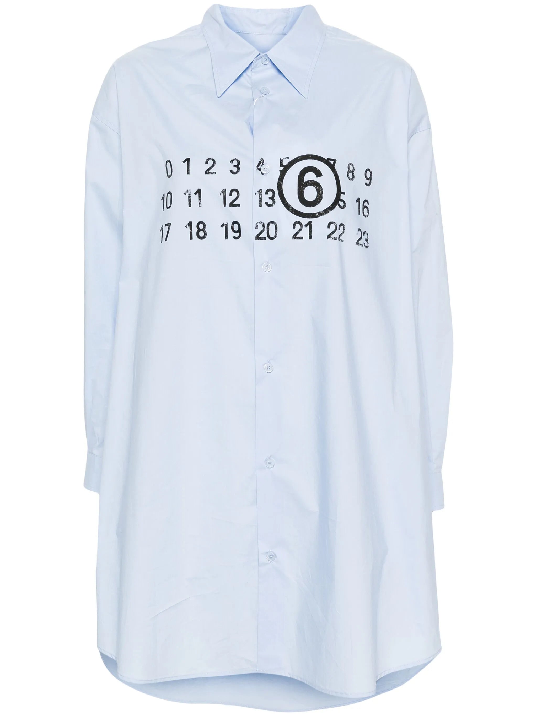 logo-print cotton dress