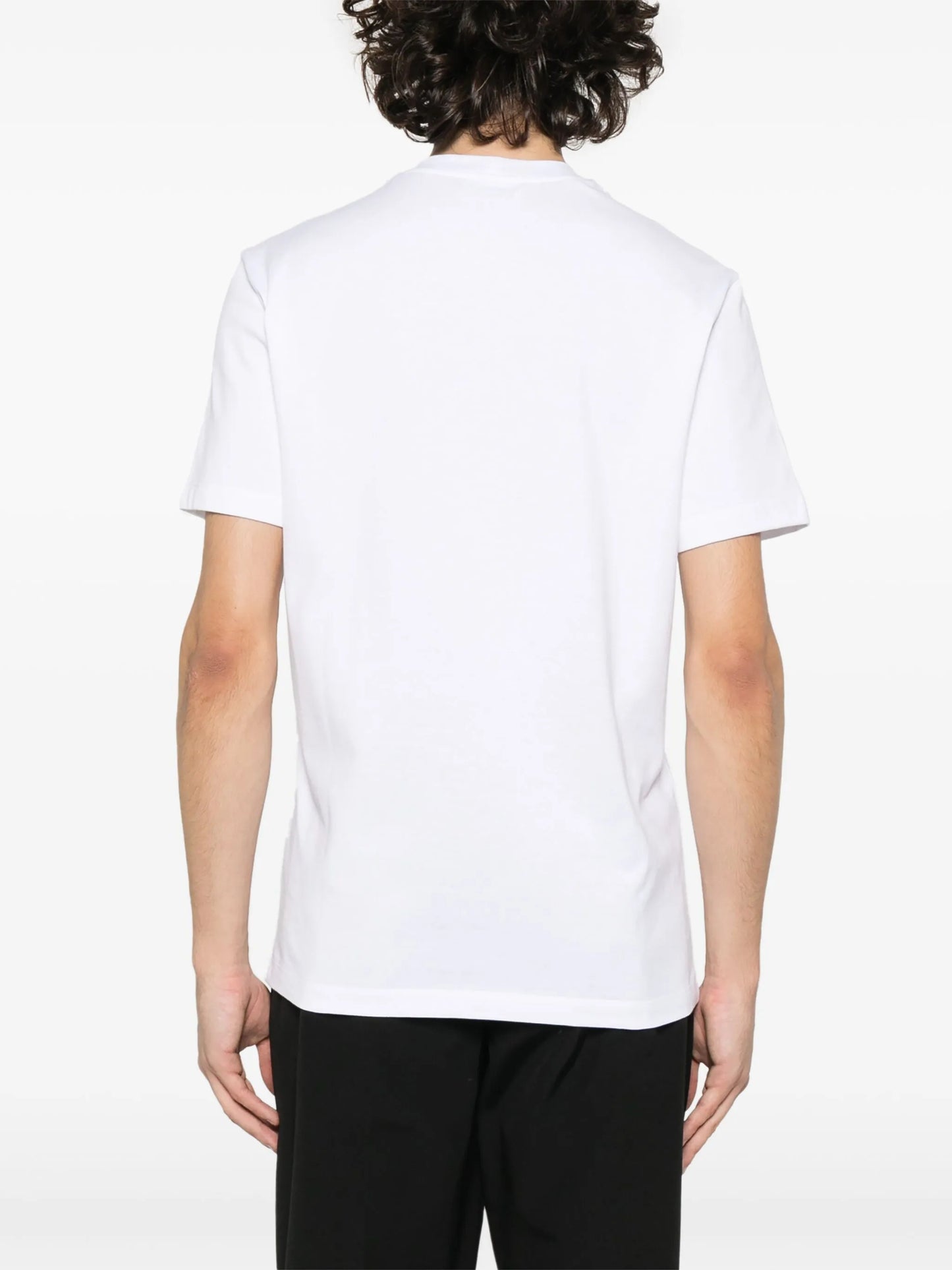 logo-patch cotton T-shirt
