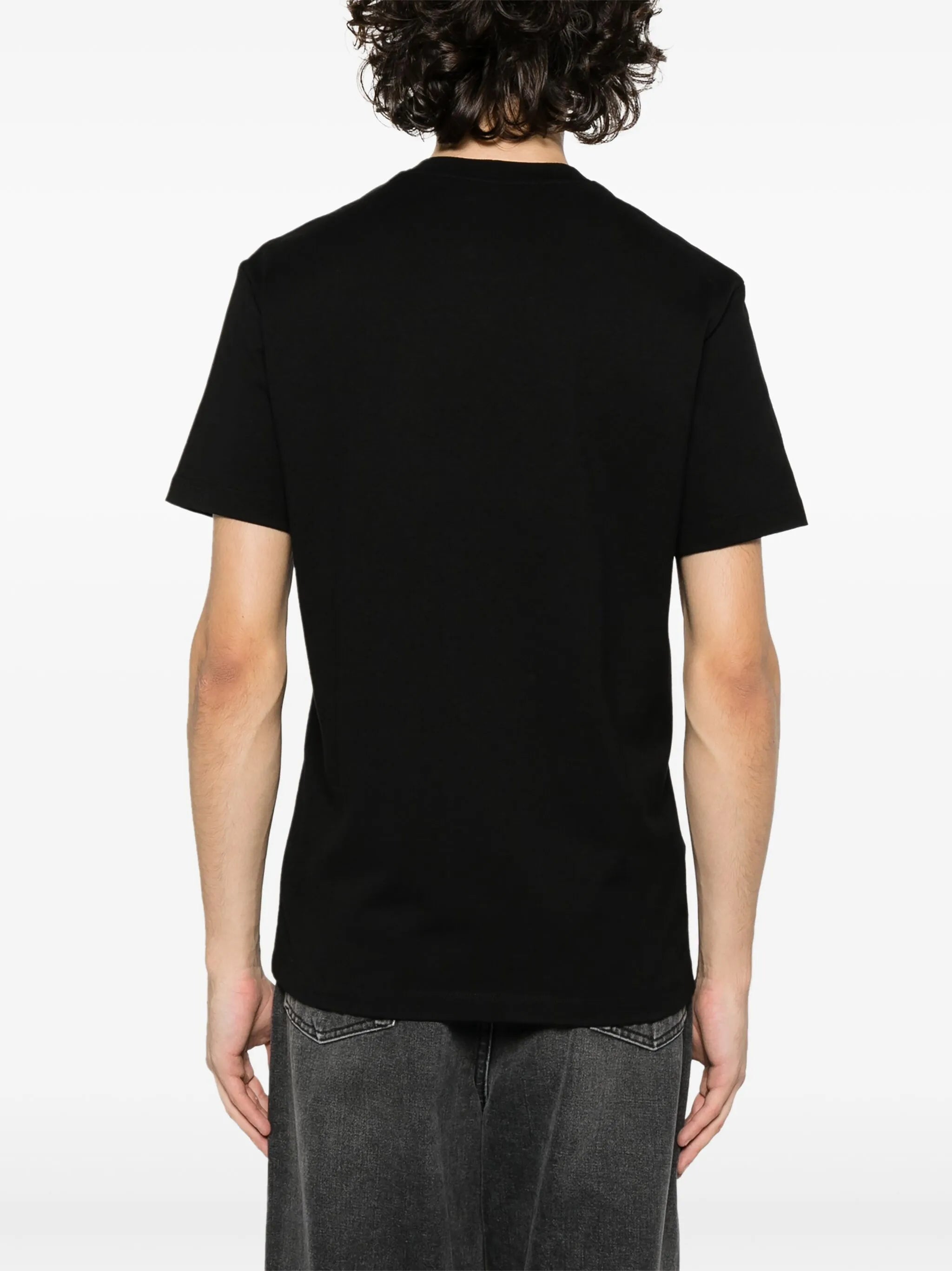 logo-patch cotton T-shirt