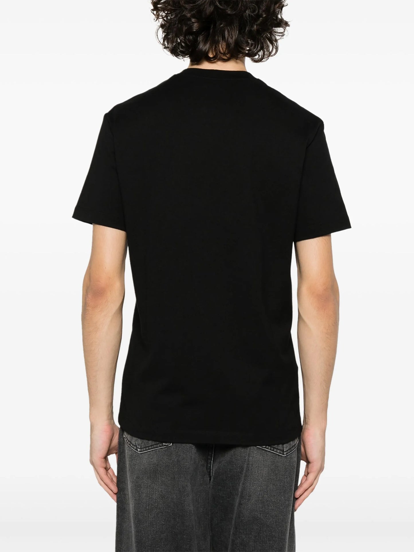 logo-patch cotton T-shirt
