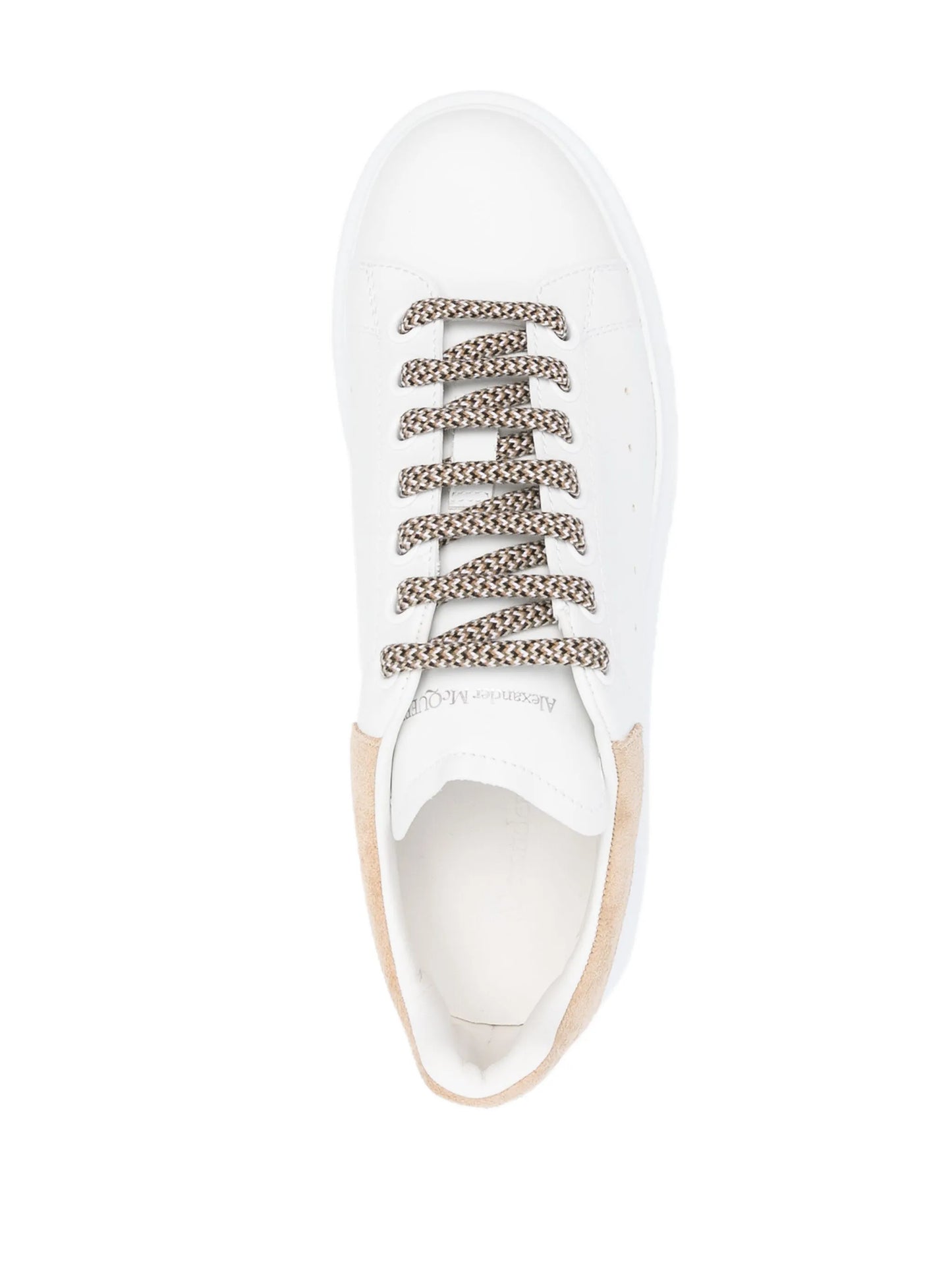 Oversized leather sneakers