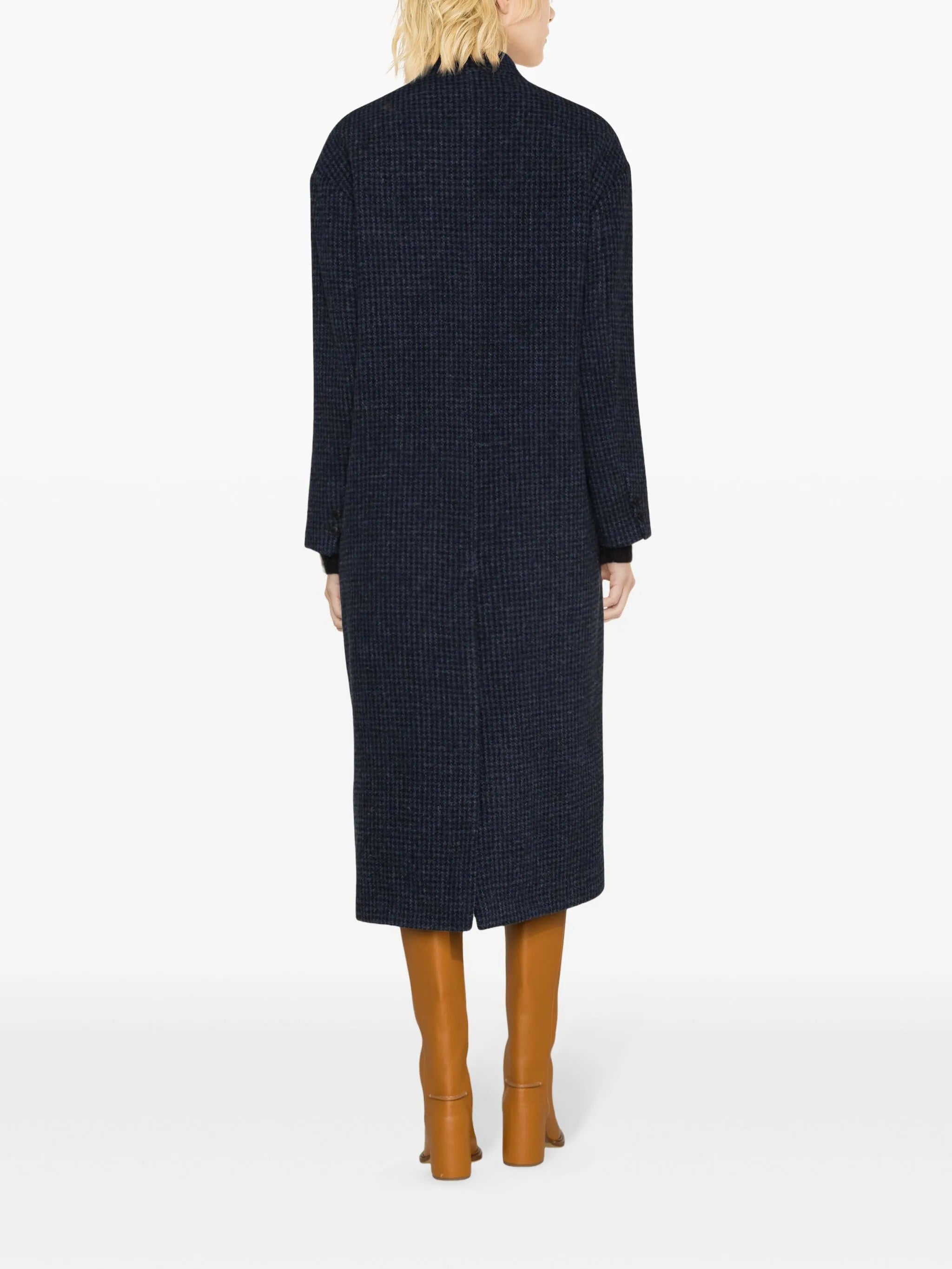 Sabine houndstooth coat