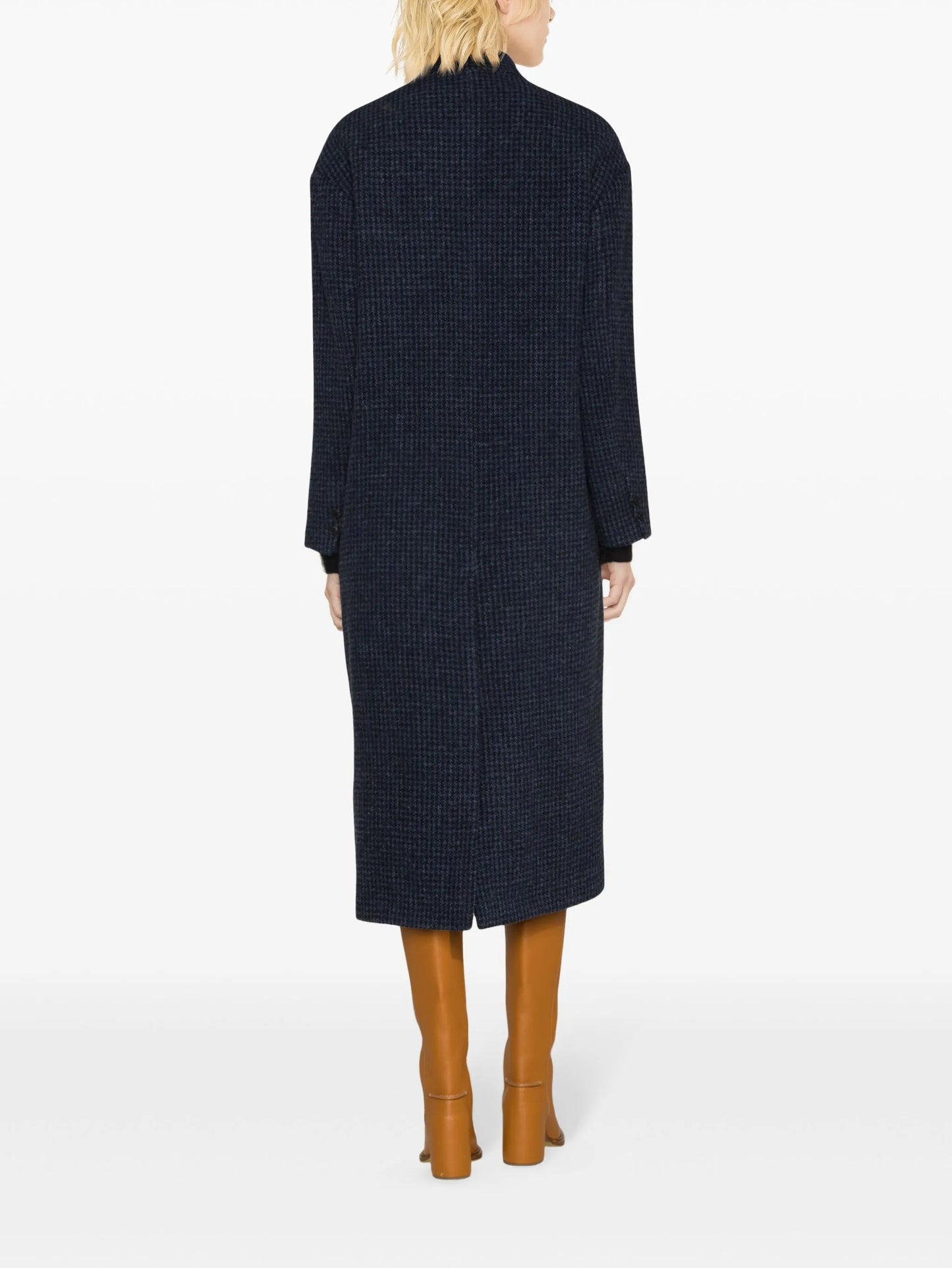 Sabine houndstooth coat