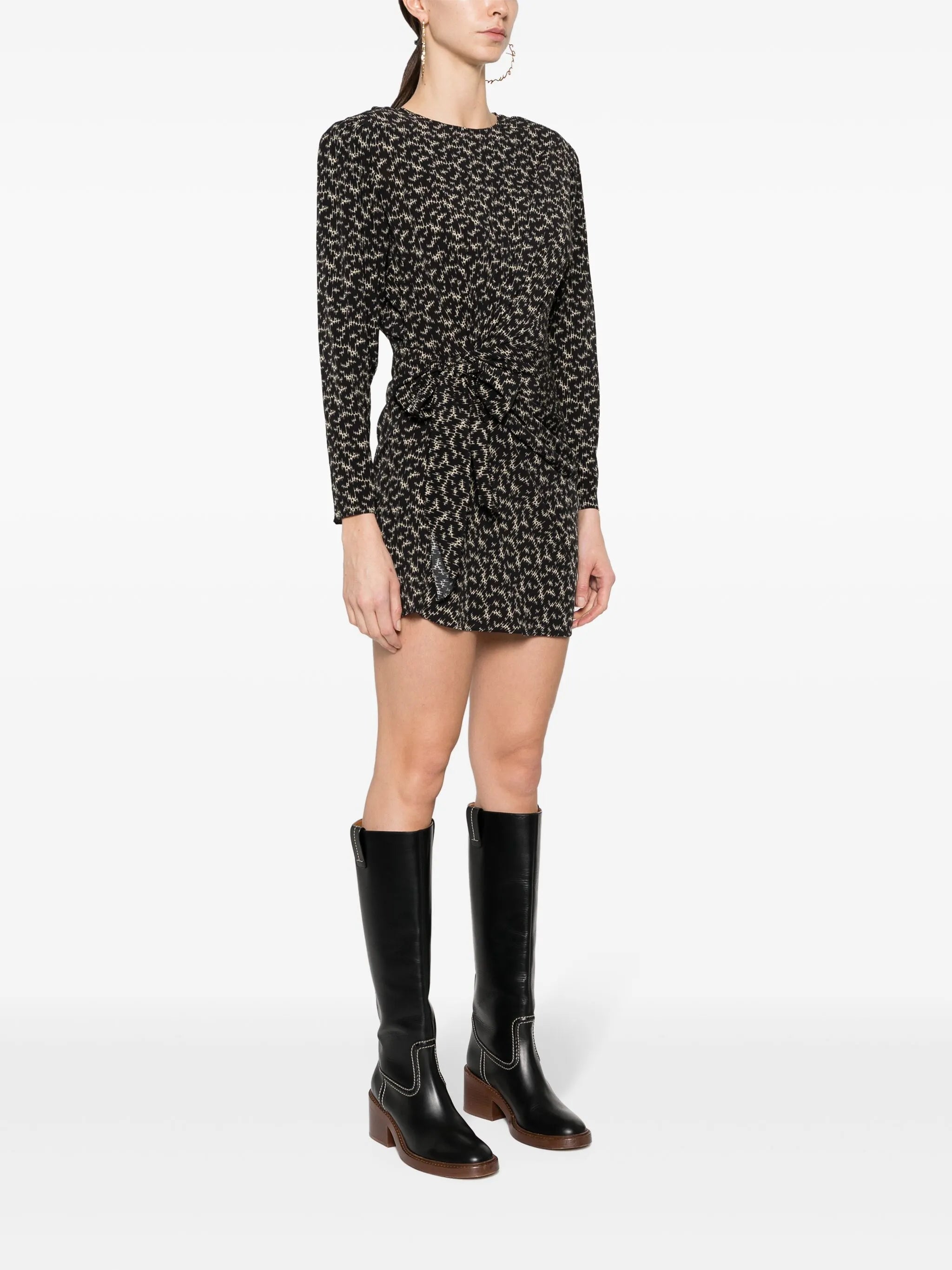 Dulce abstract-print dress