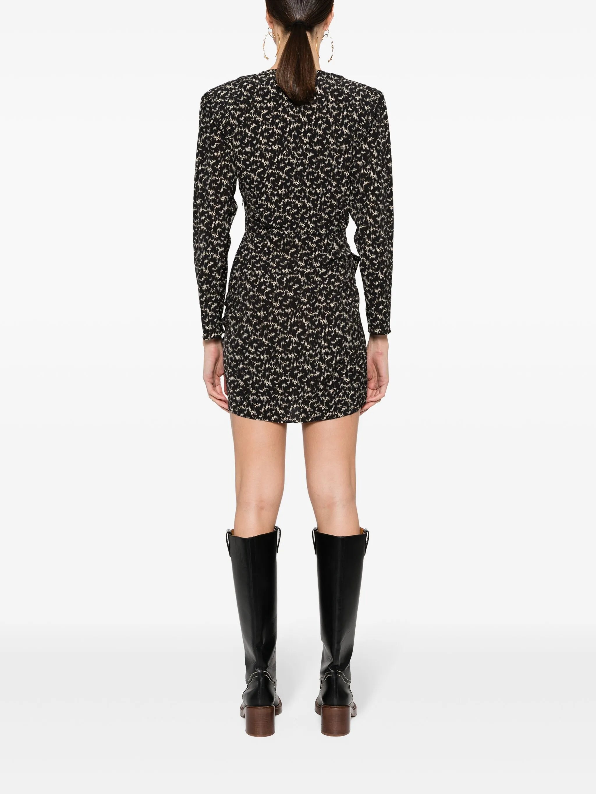 Dulce abstract-print dress