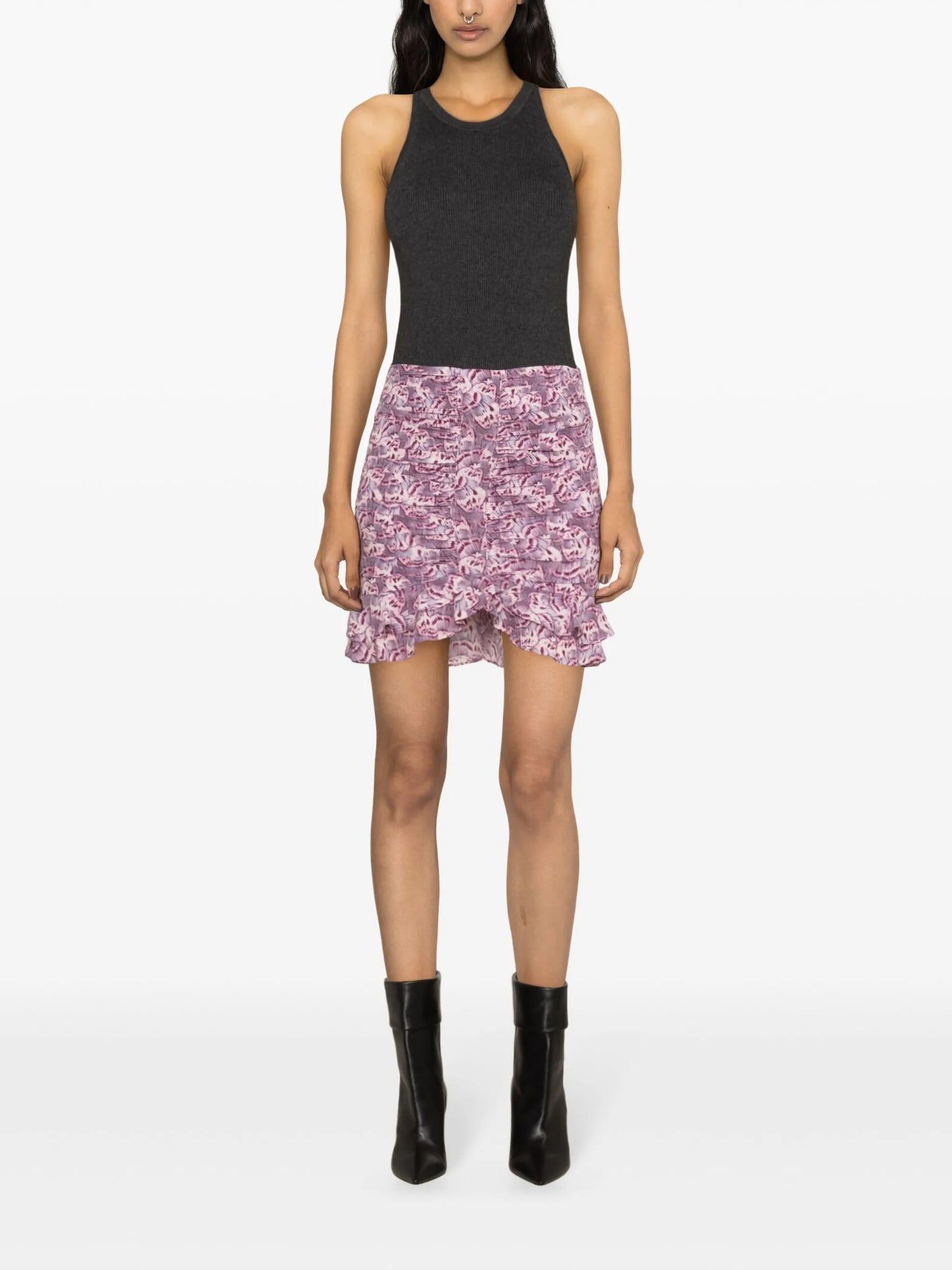 Milendi ruched miniskirt