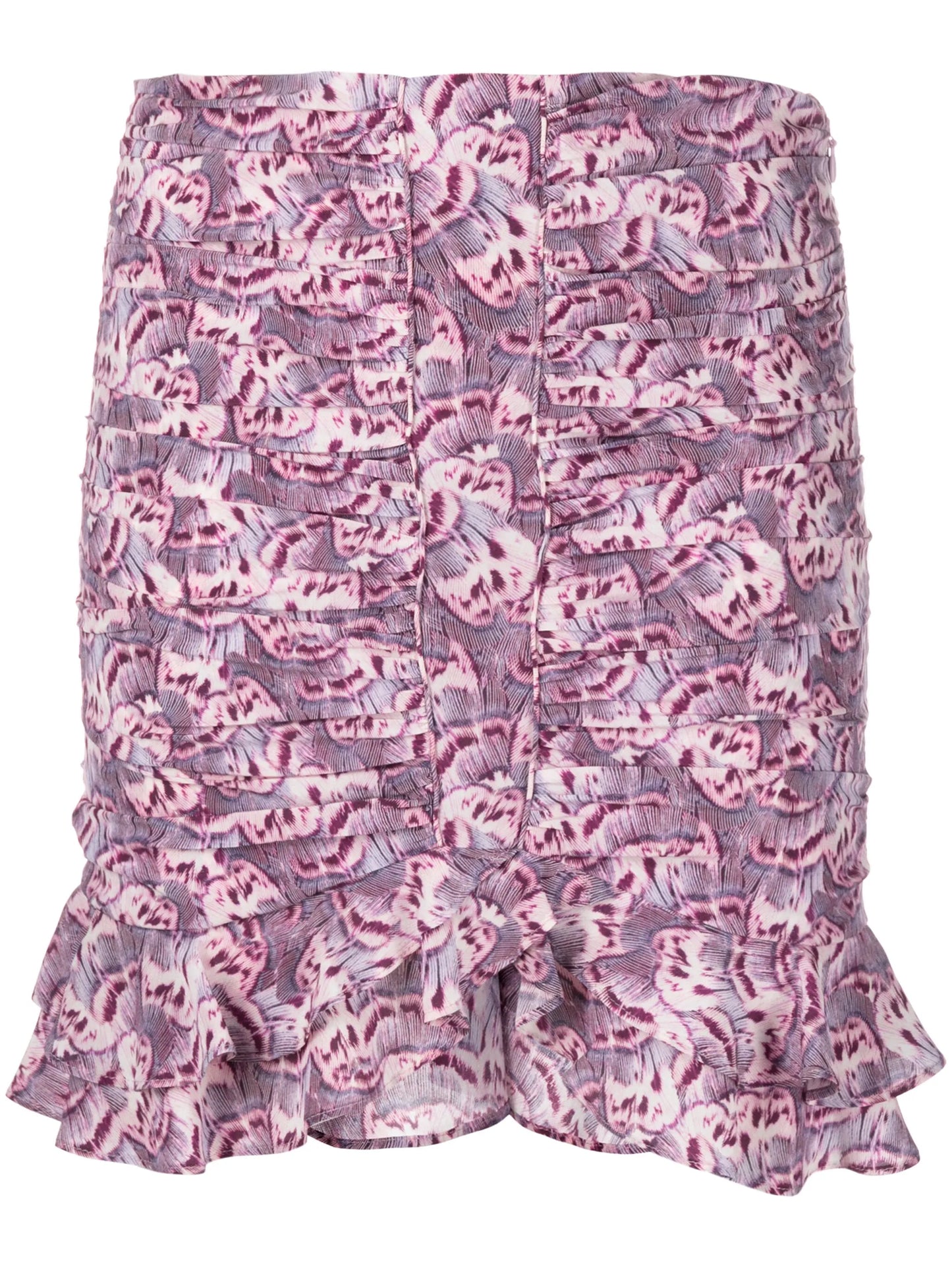 Milendi ruched miniskirt