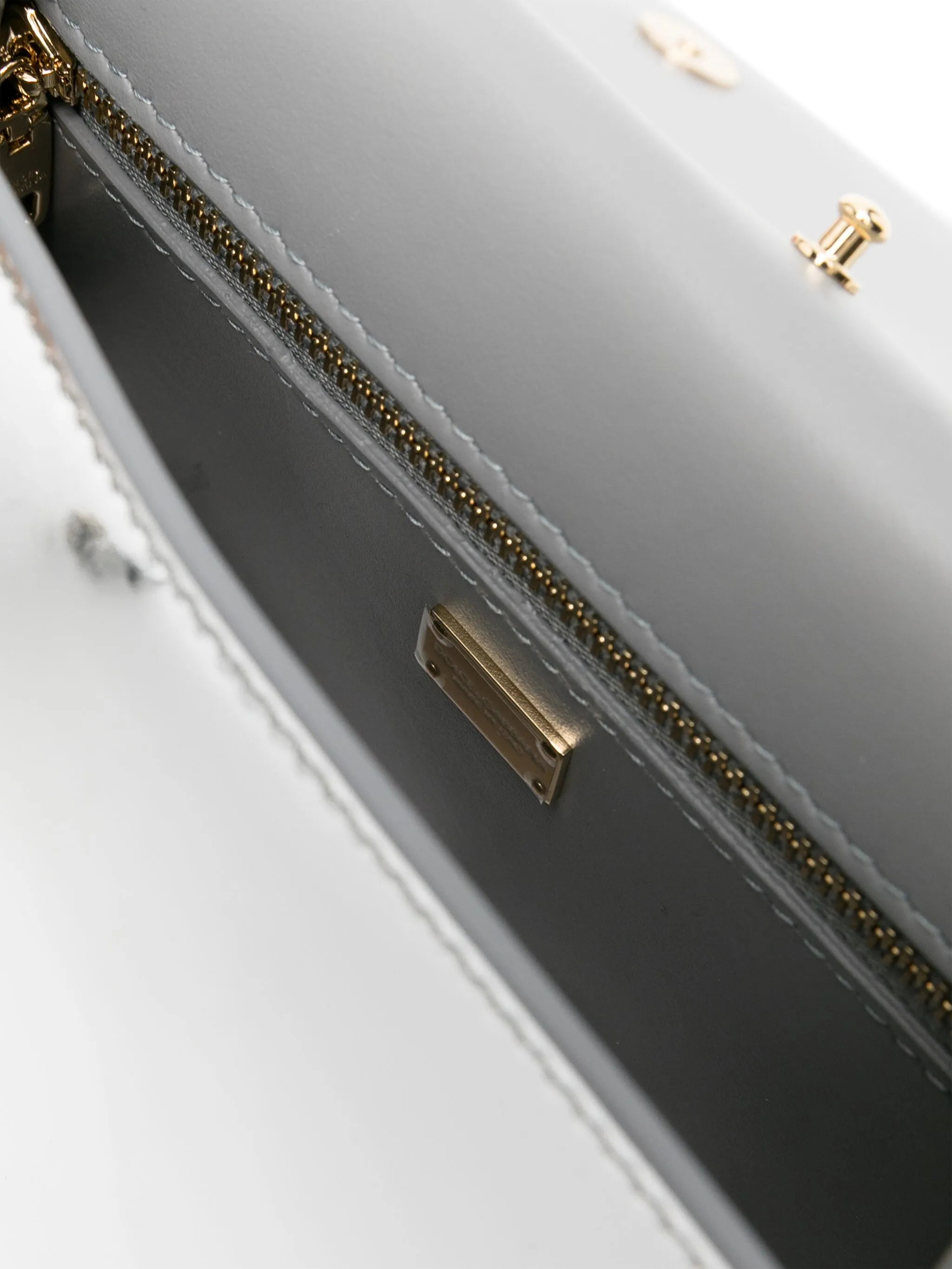 DG Logo leather crossbody bag