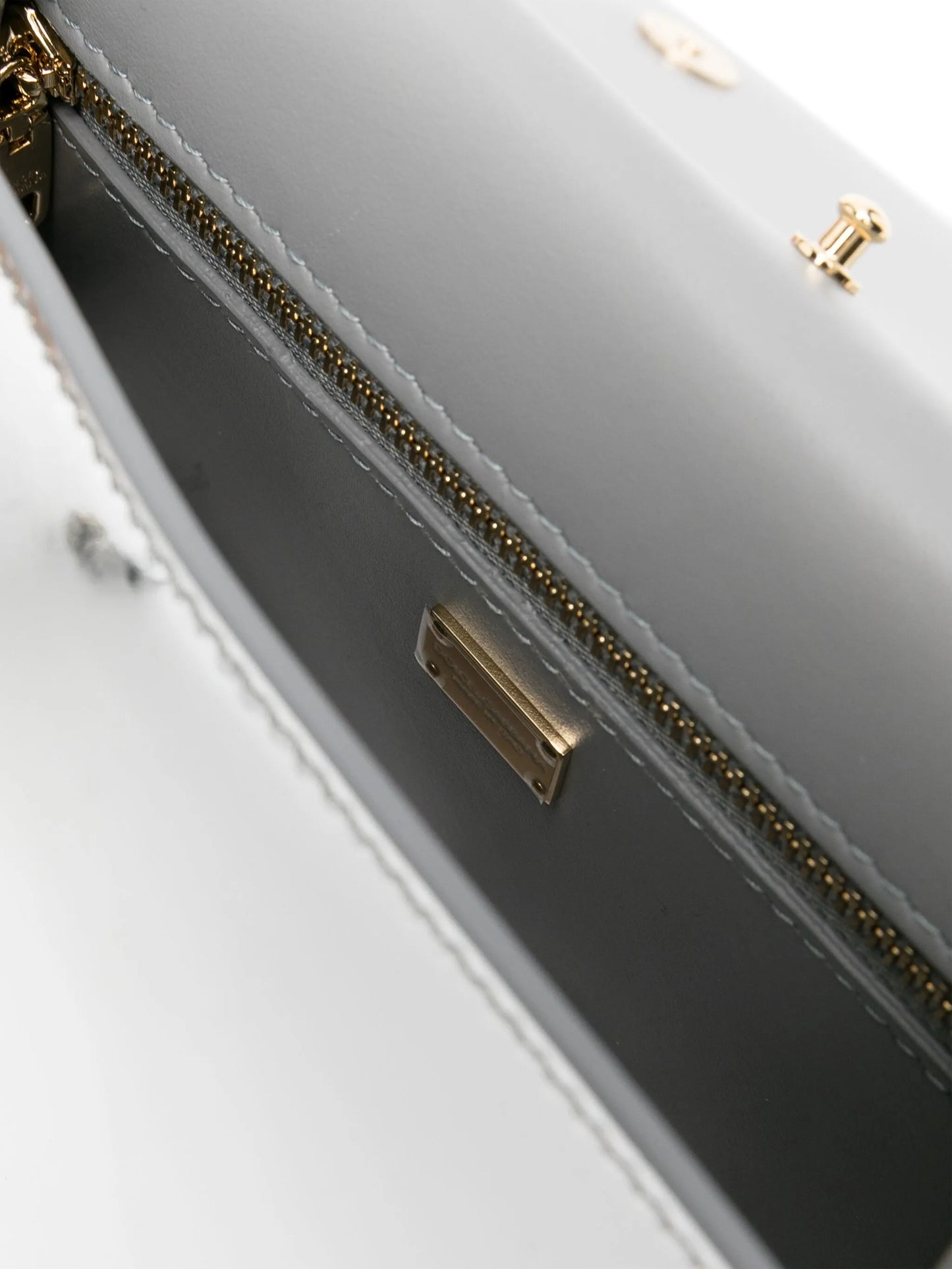 DG Logo leather crossbody bag