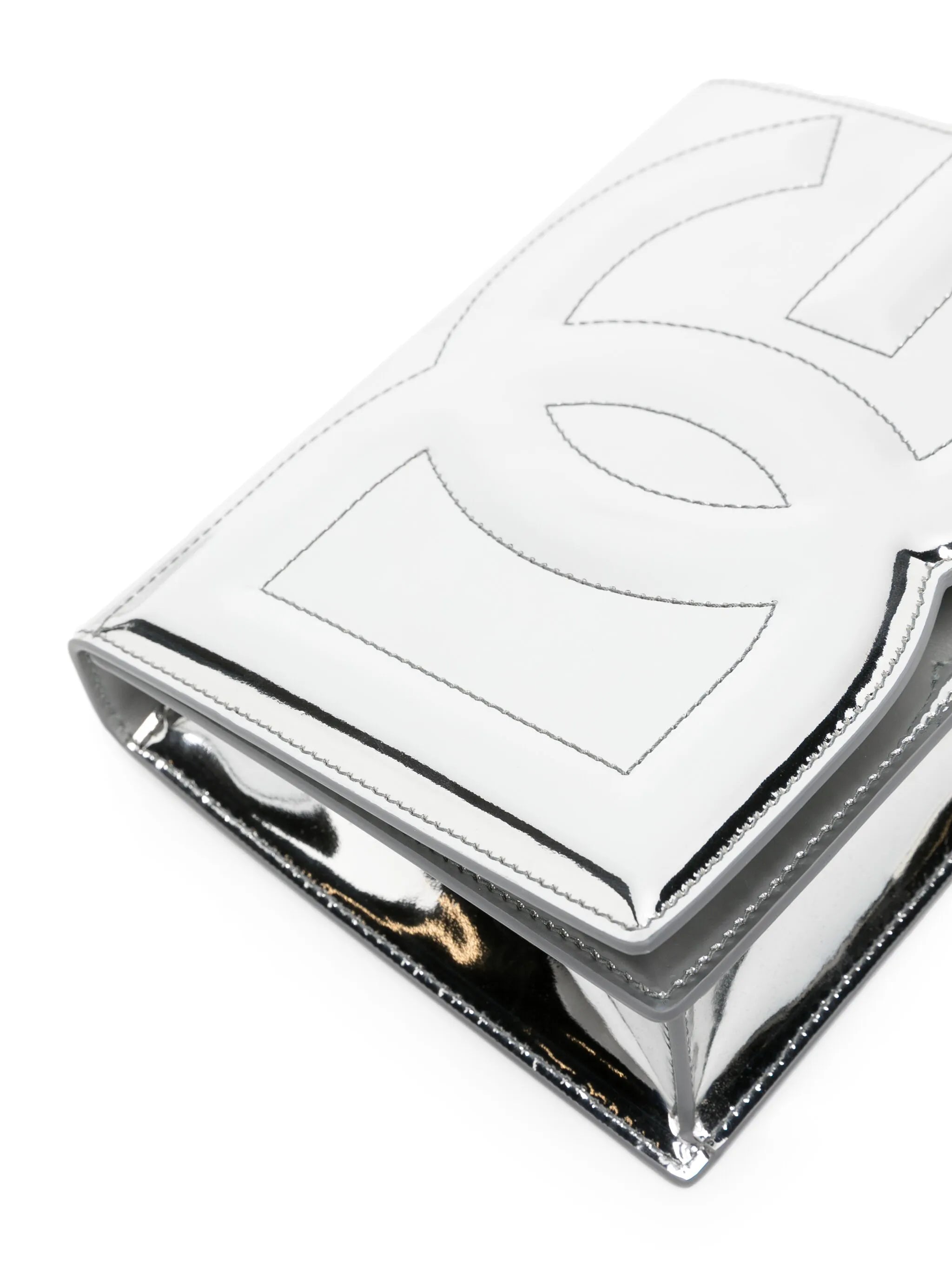 DG Logo leather crossbody bag