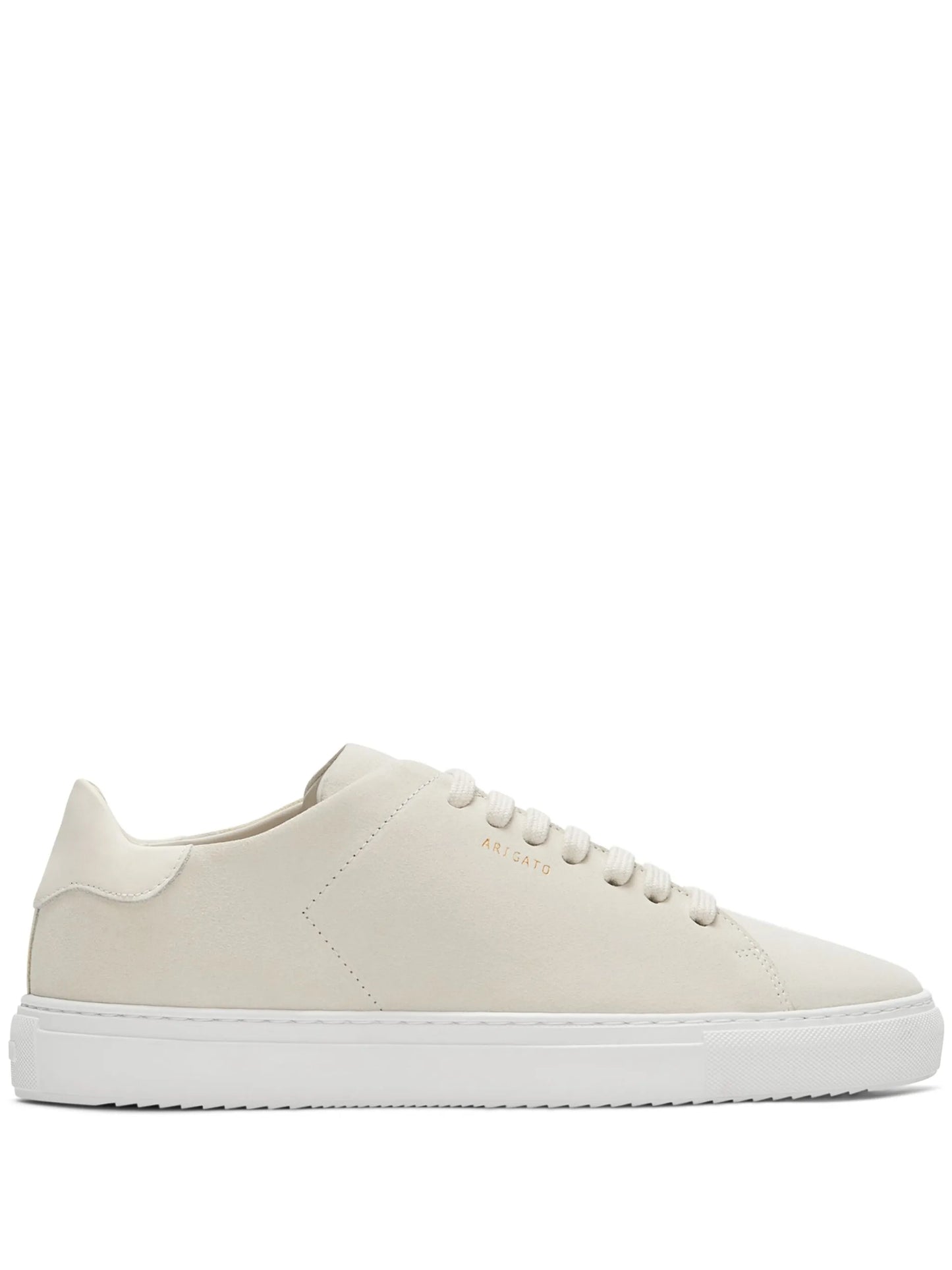 logo-print suede sneakers