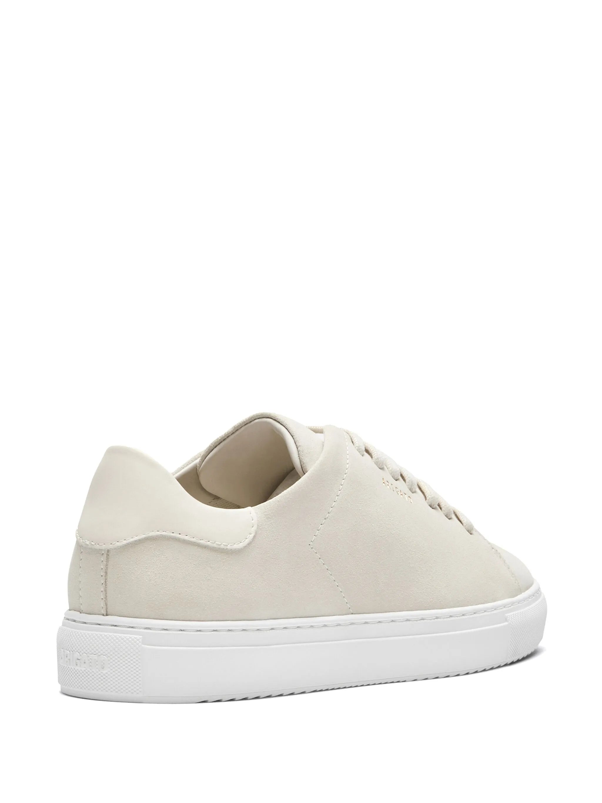 logo-print suede sneakers