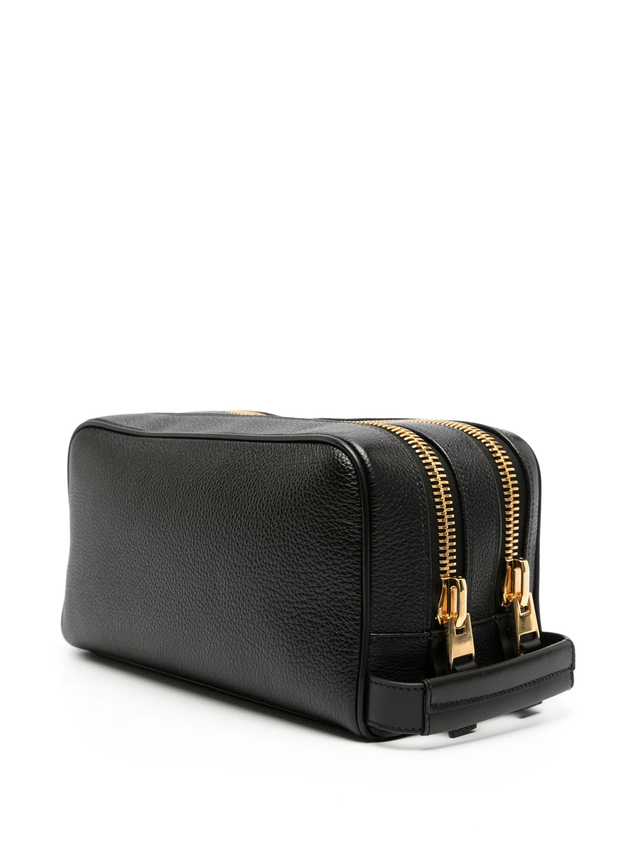 leather wash bag