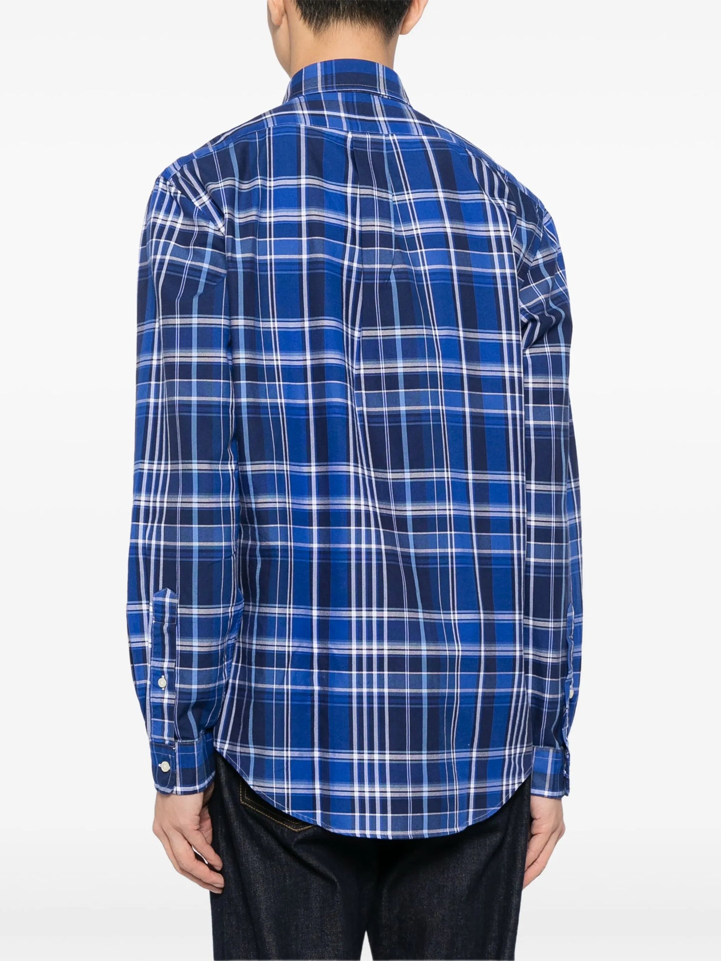 Polo Pony plaid-print shirt