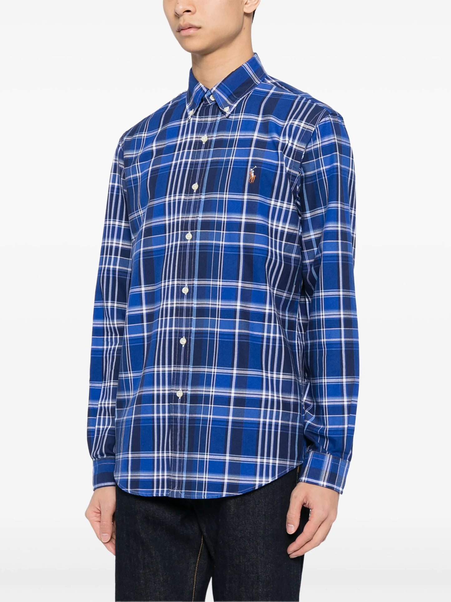 Polo Pony plaid-print shirt