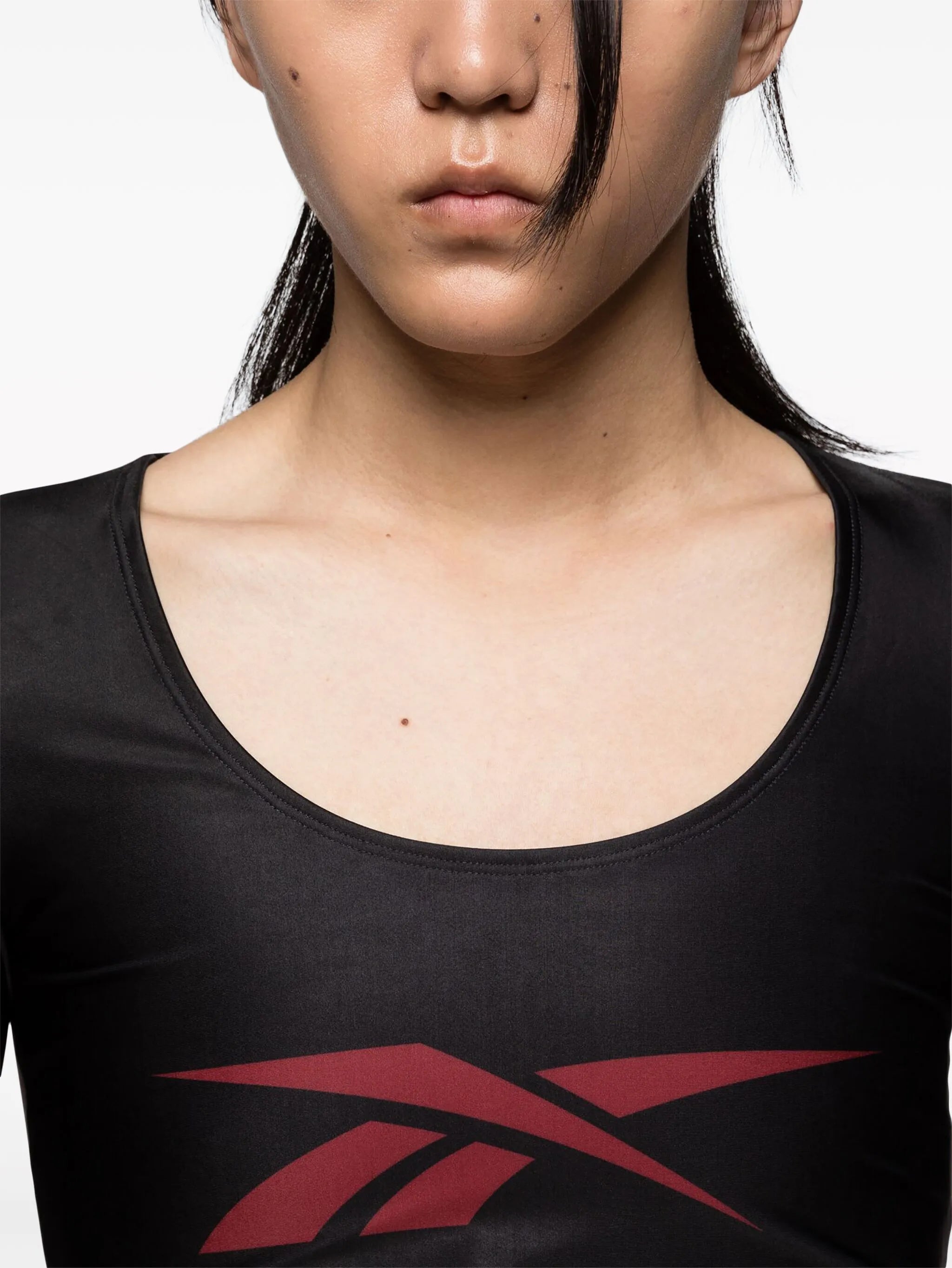 Vector scoop-neck bodysuit