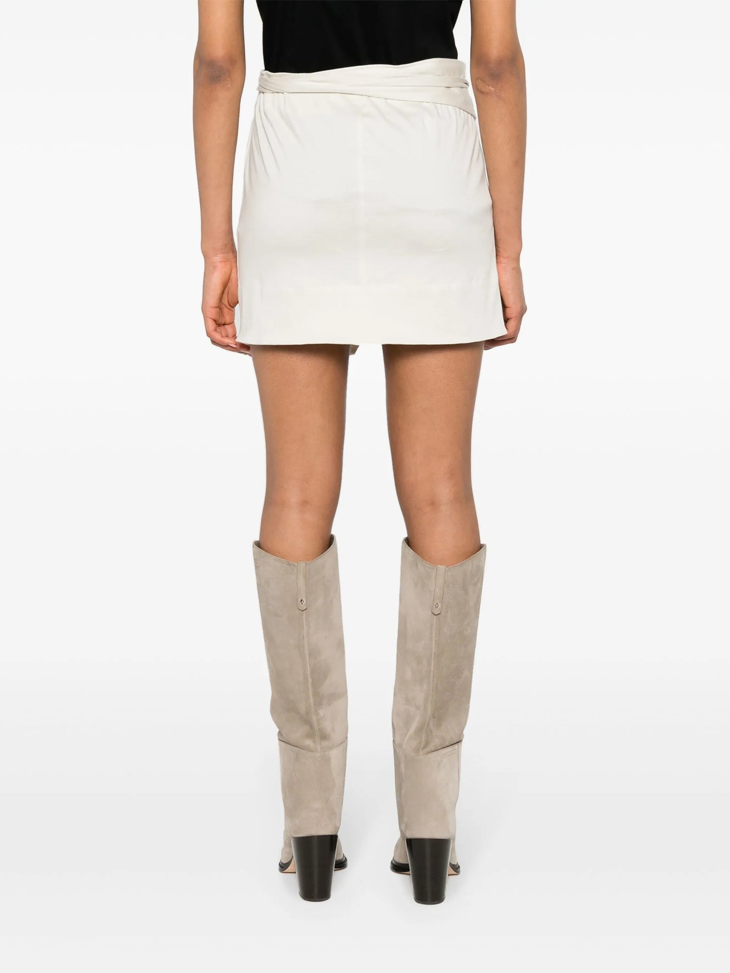 Berenice wrap cotton skirt