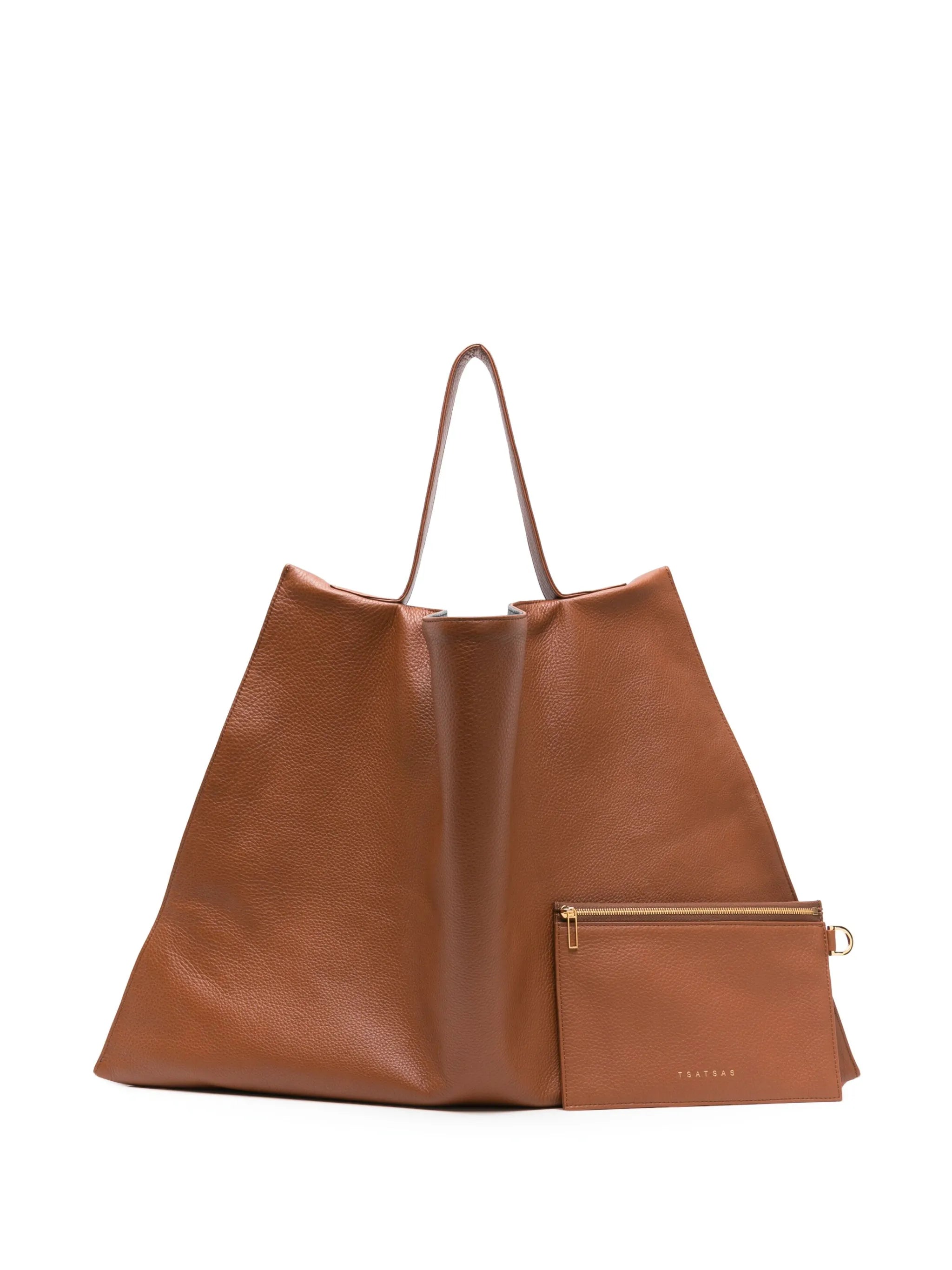 large Nathan leather tote bag