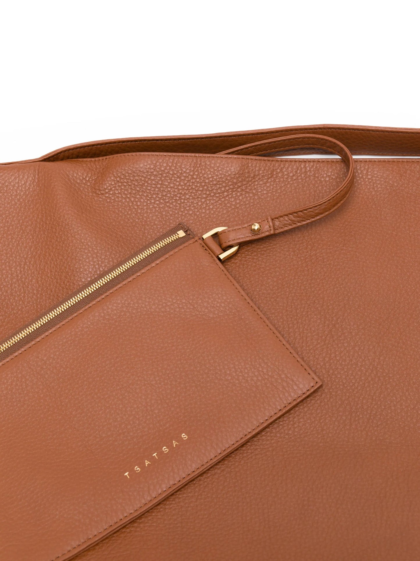 large Nathan leather tote bag