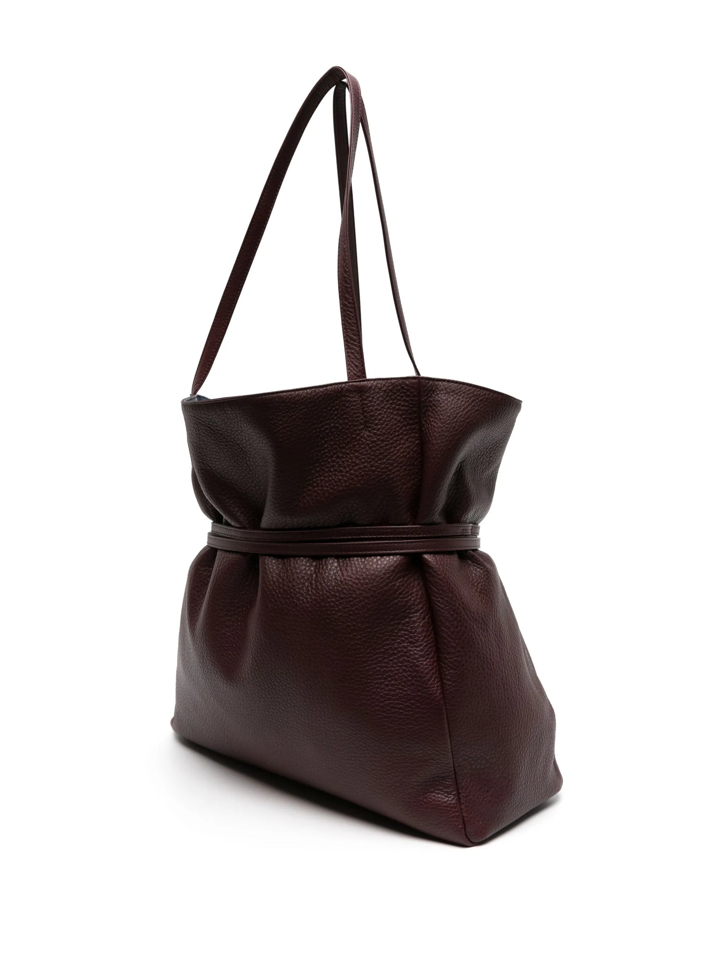 Anis leather tote bag