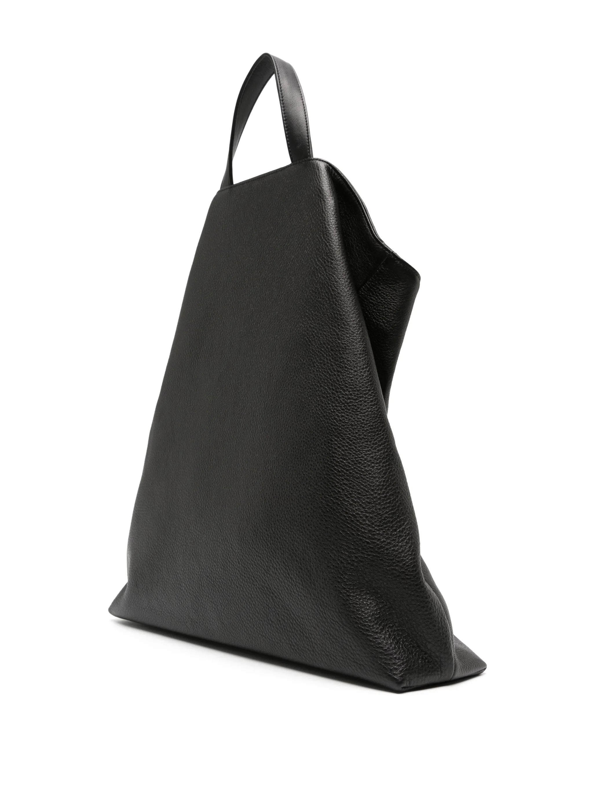 Fluke draped leather bag