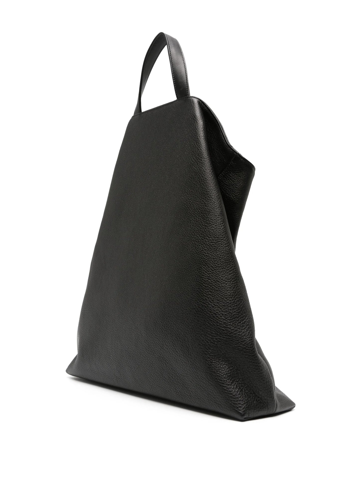 Fluke draped leather bag