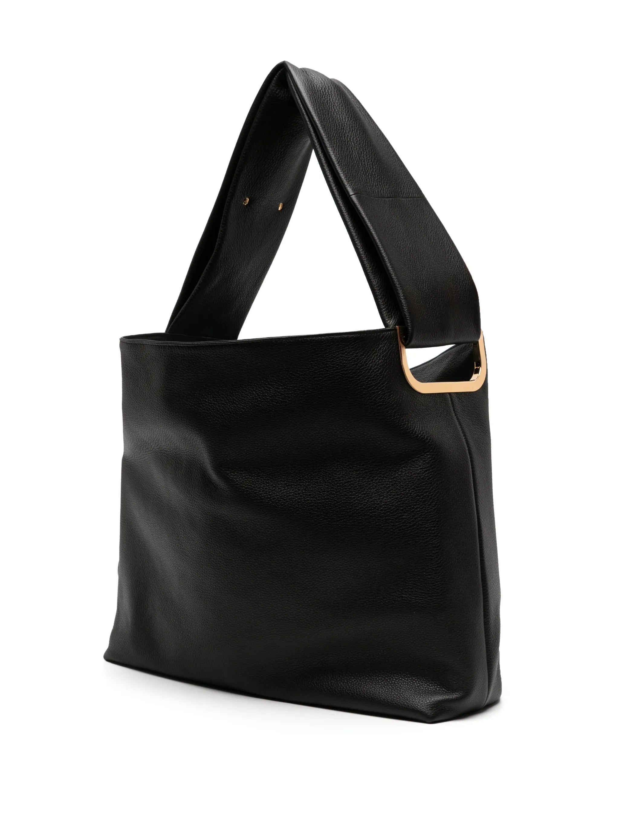 Shift leather tote bag