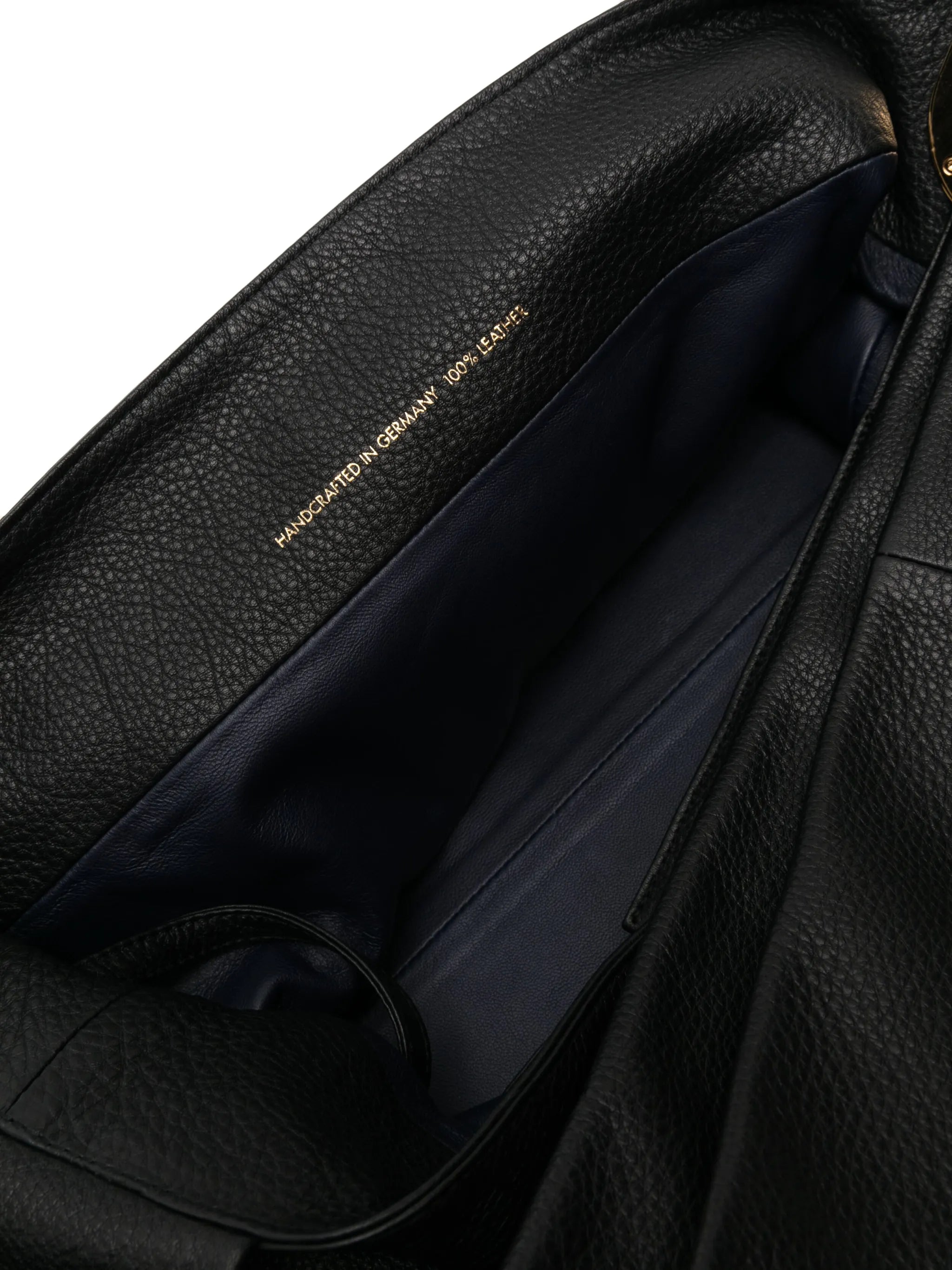 Shift leather tote bag