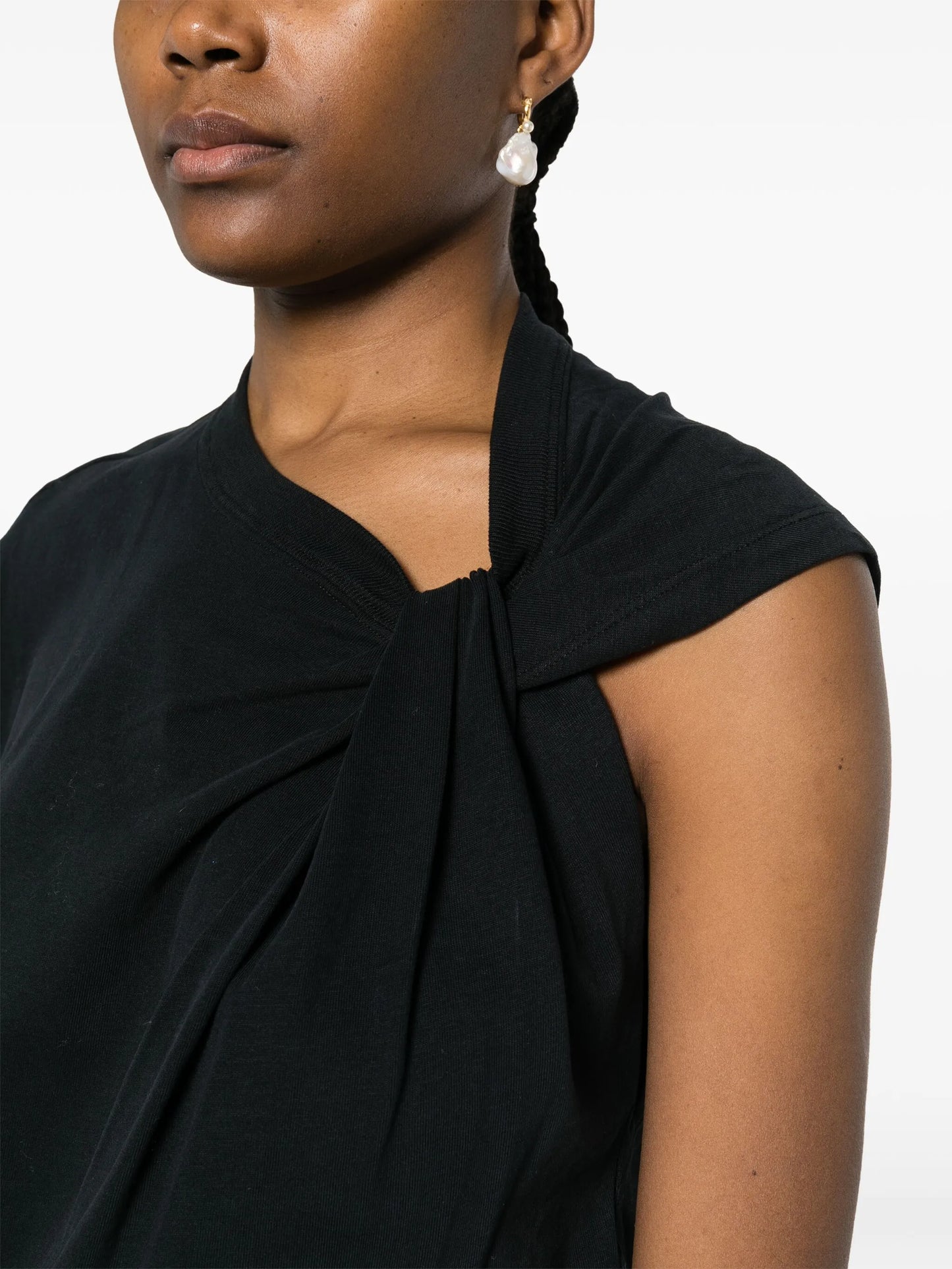 Nayda asymmetric T-shirt