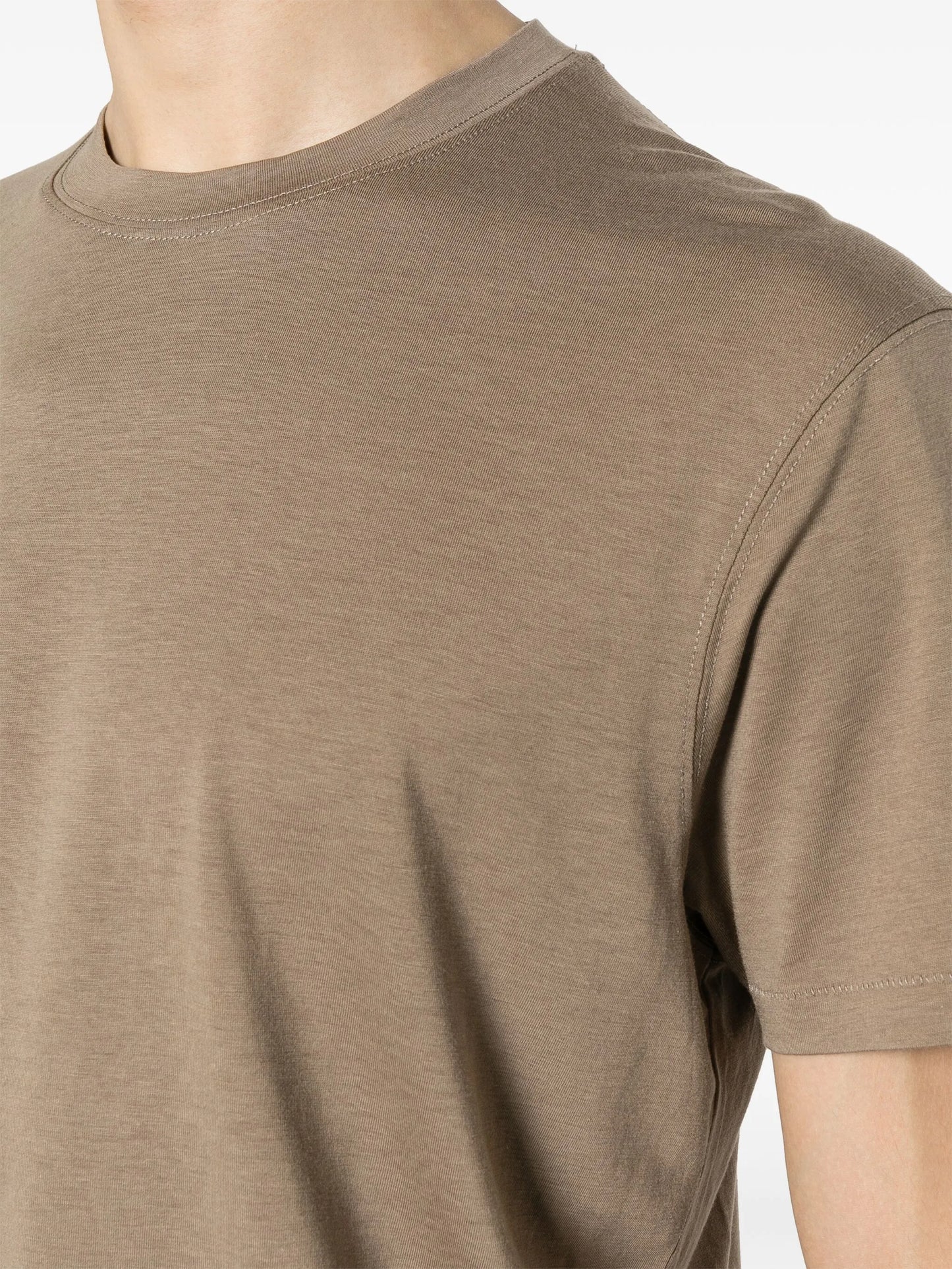 heathered jersey T-shirt