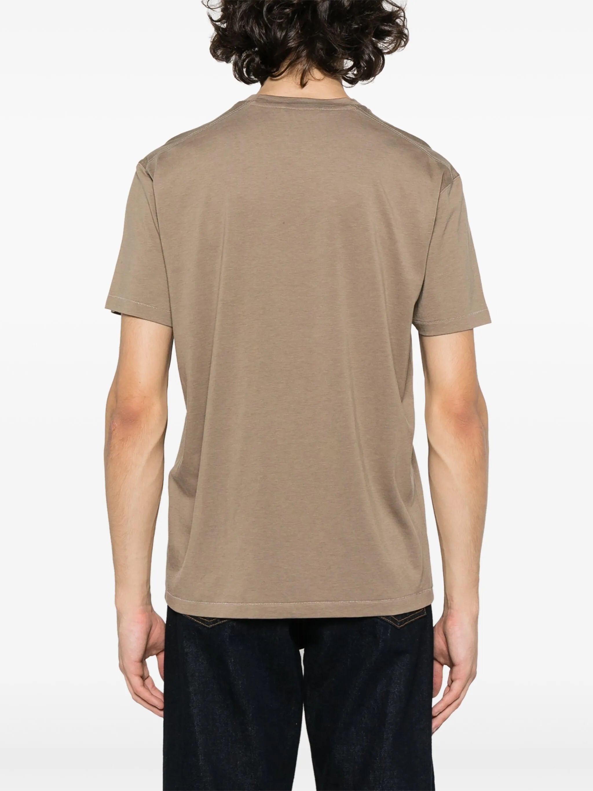 heathered jersey T-shirt
