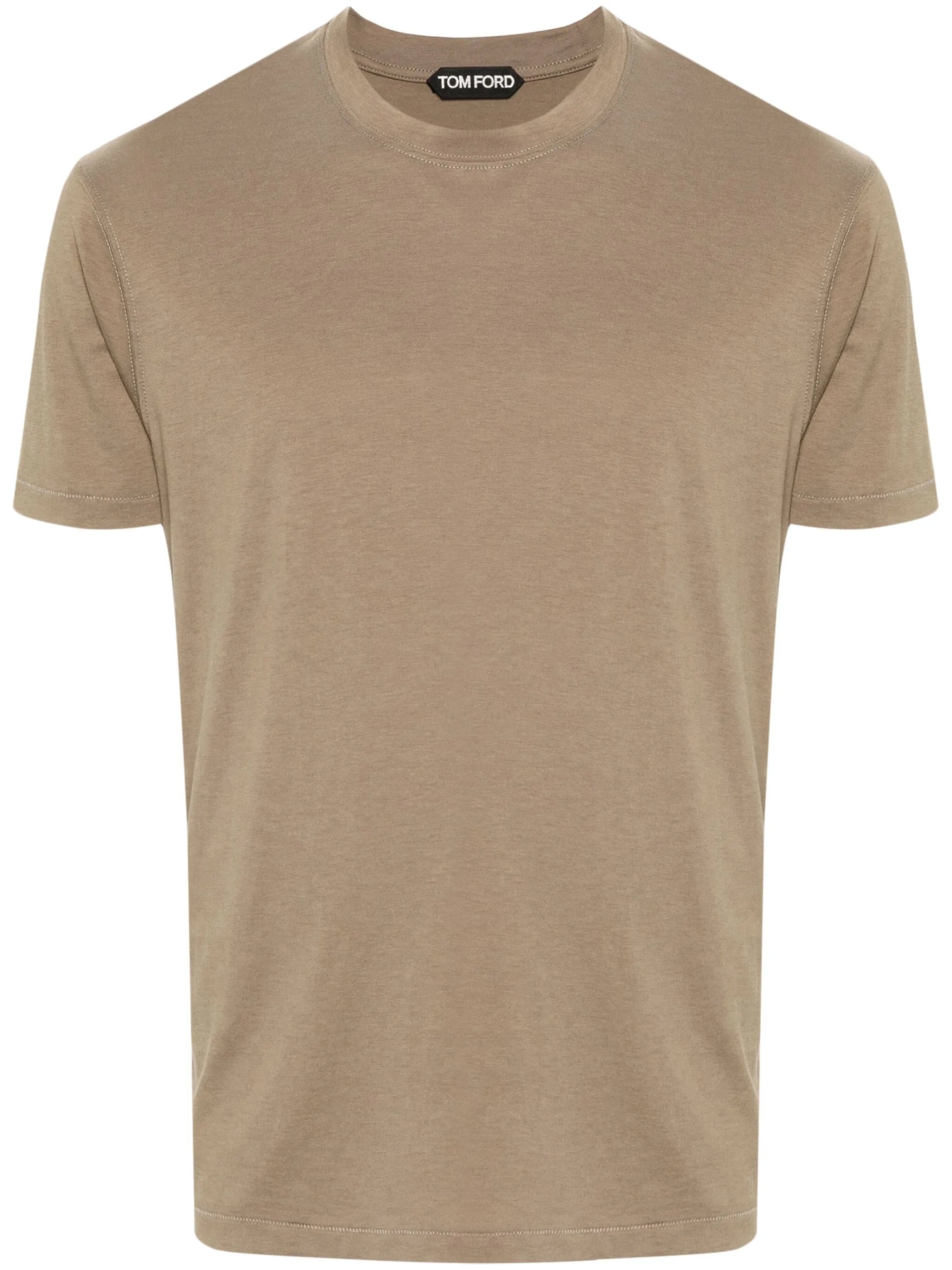 heathered jersey T-shirt