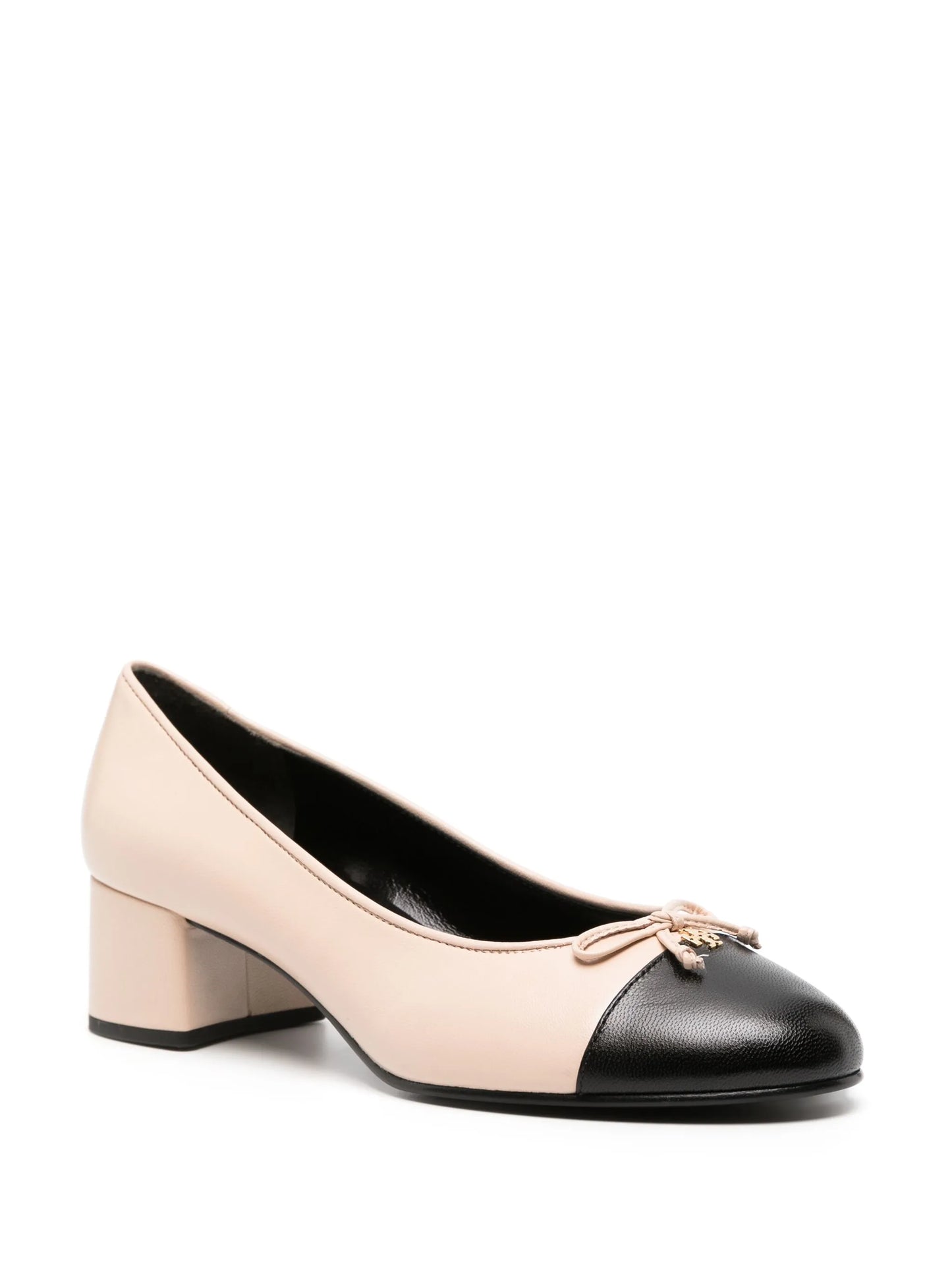 Cap-Toe 45mm leather pumps