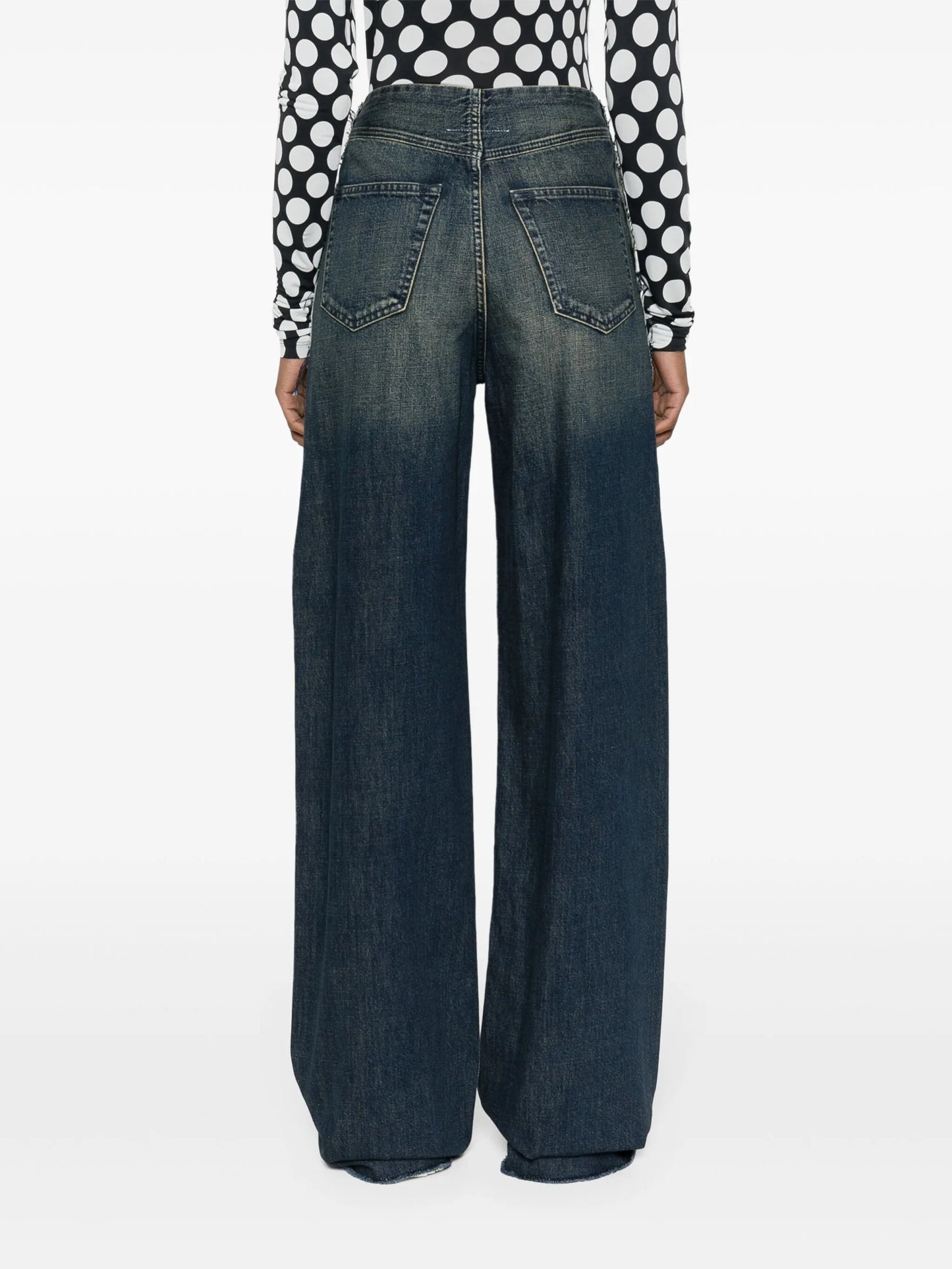 wide-leg jeans