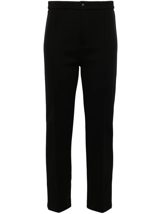seam-detail trousers