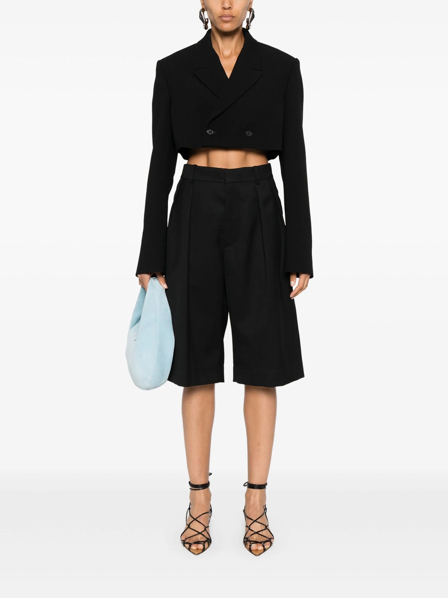 cropped blazer