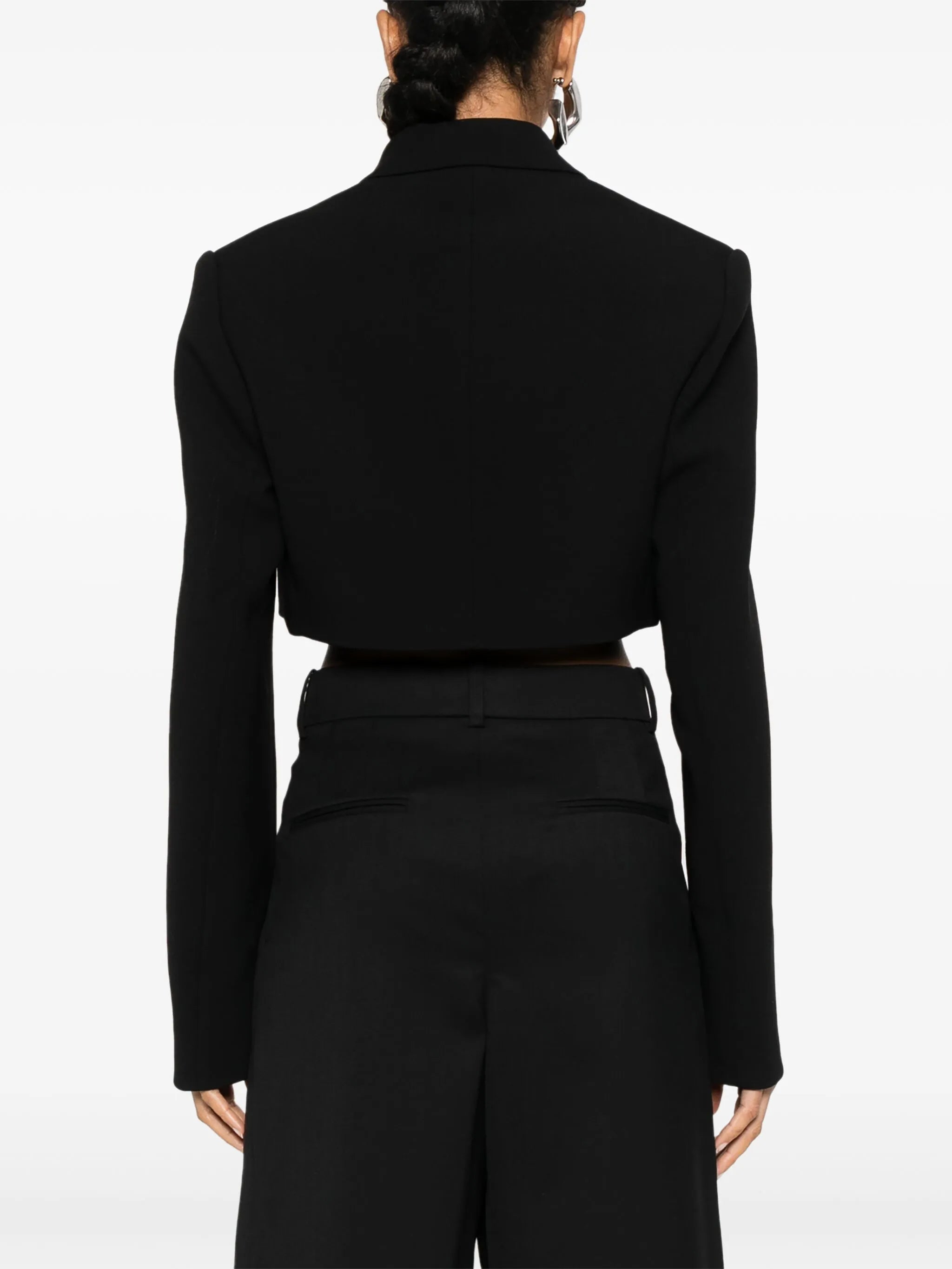 cropped blazer