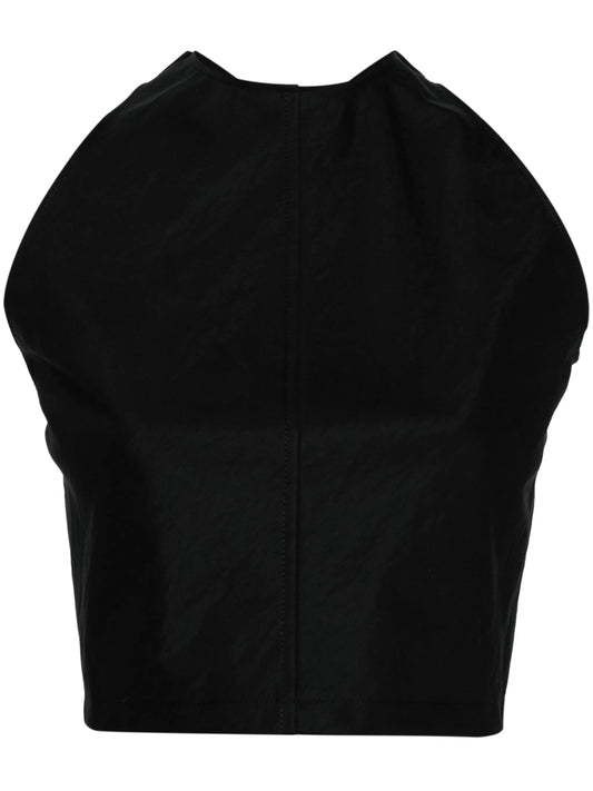 Drill halterneck top