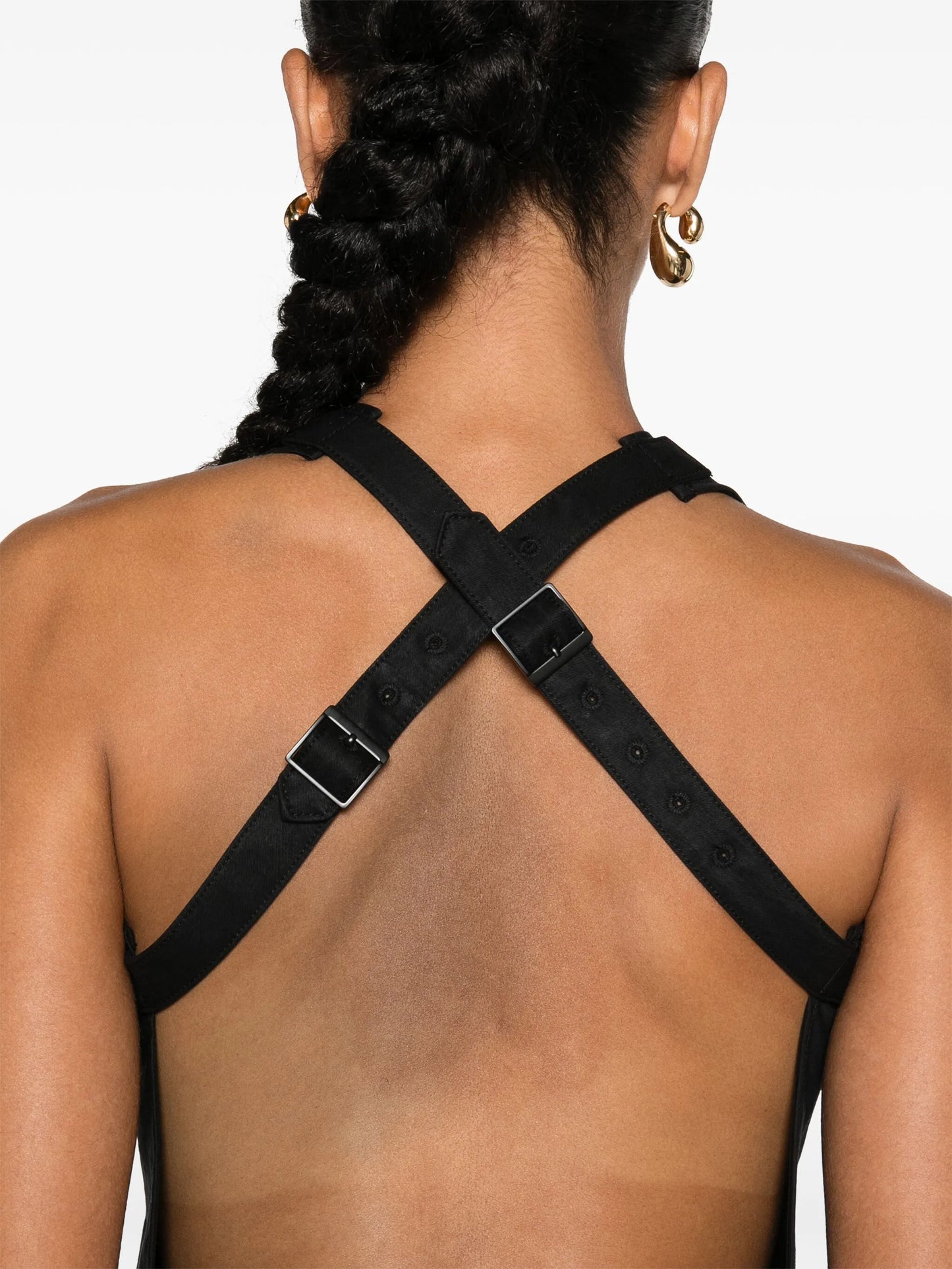 Drill halterneck top